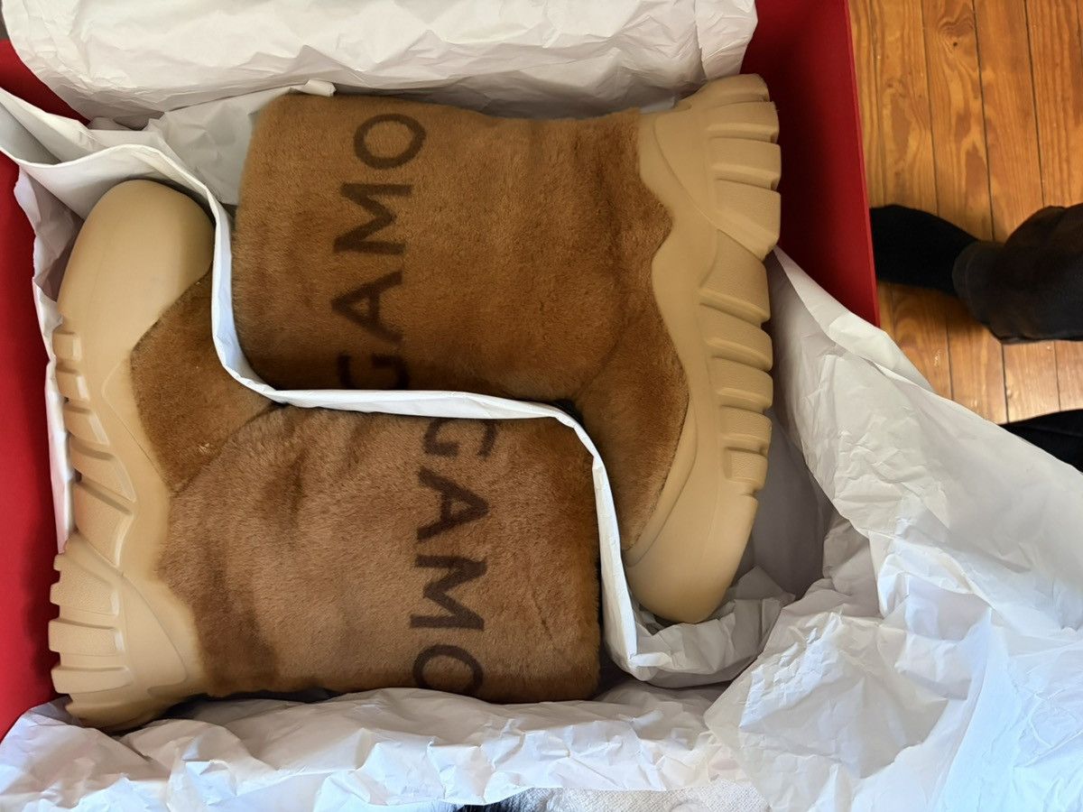 Salvatore Ferragamo Ferragamo Fur Ski Boot. Size US 10 / EU 43 - 7 Thumbnail