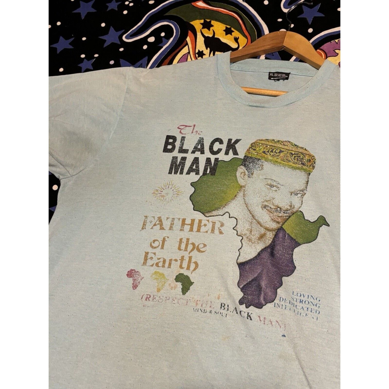 Other Vintage faded distressed the black man blue 90s T-shirt XL Size US XL / EU 56 / 4 - 5 Thumbnail