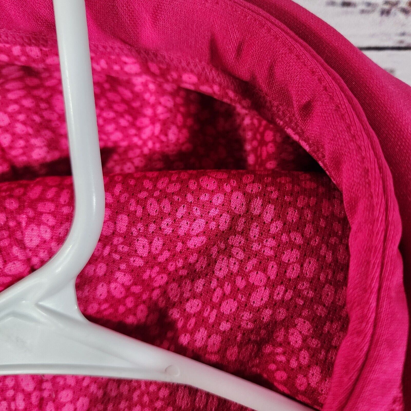 Nike Womens Nike Hot Pink Therma Fit Hoodie Med Big Swoosh Logo Size M / US 6-8 / IT 42-44 - 5 Thumbnail
