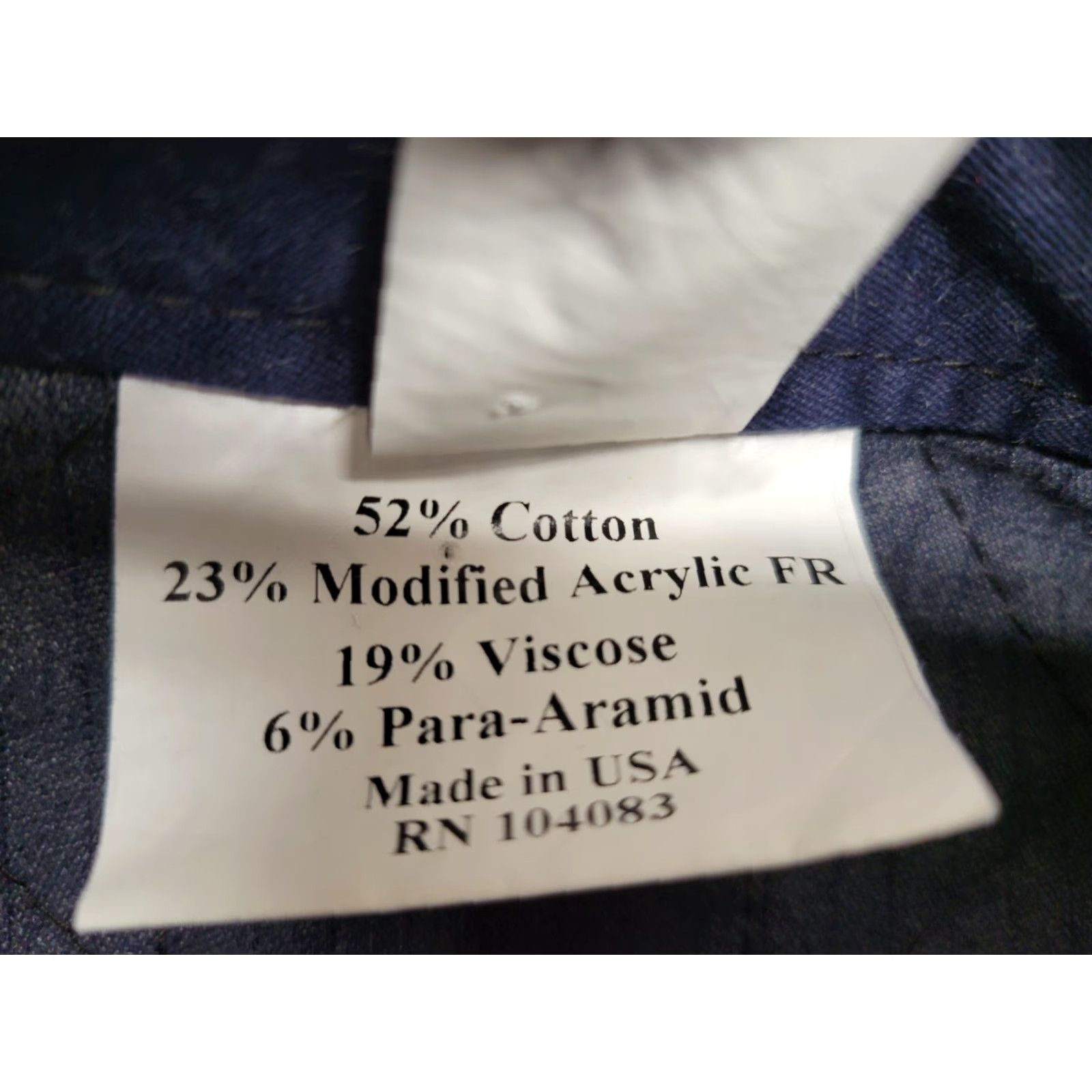 4SDESIGNS VINTAGE Quantum Designs Work Jacket Mens M Blue Reflective Flame Resistant Size US M / EU 48-50 / 2 - 8 Thumbnail