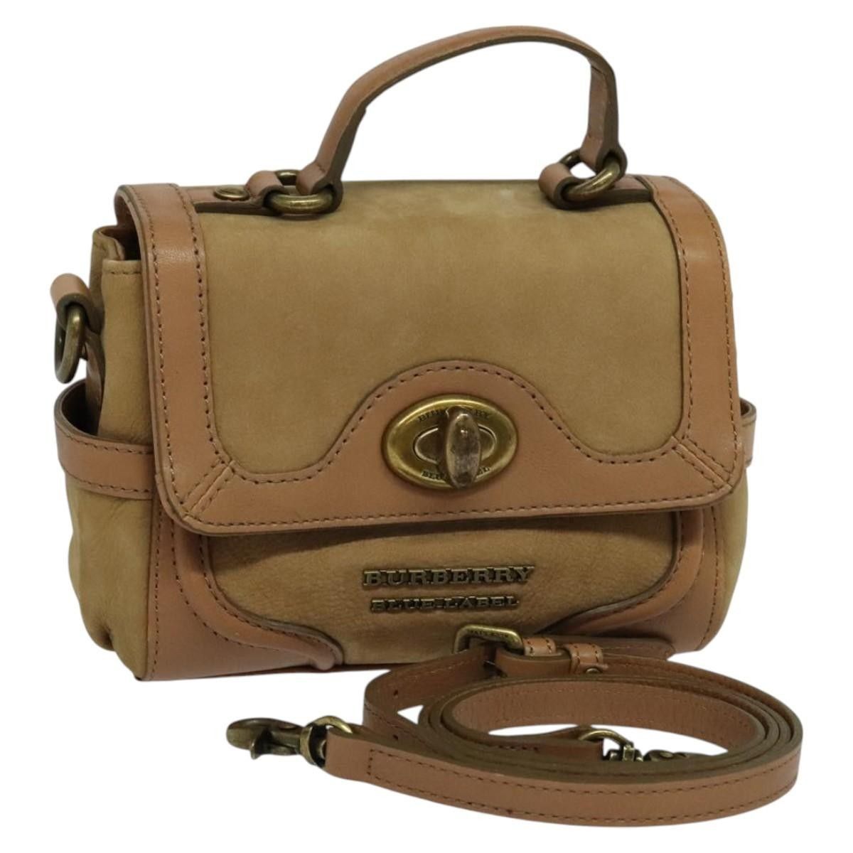 Burberry Burberry Blue Label Handbag Suede Size ONE SIZE - 1 Thumbnail