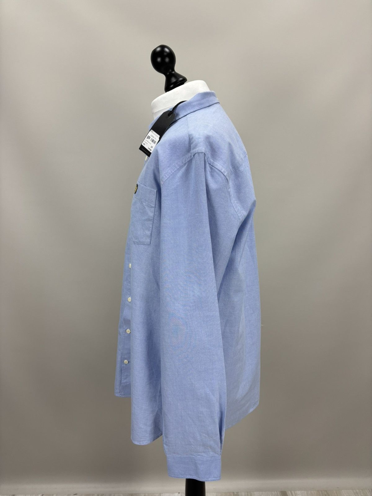 Lyle & Scott Mens shirt Lyle Scott Size XXL Color Blue Size US XXL / EU 58 / 5 - 9 Thumbnail