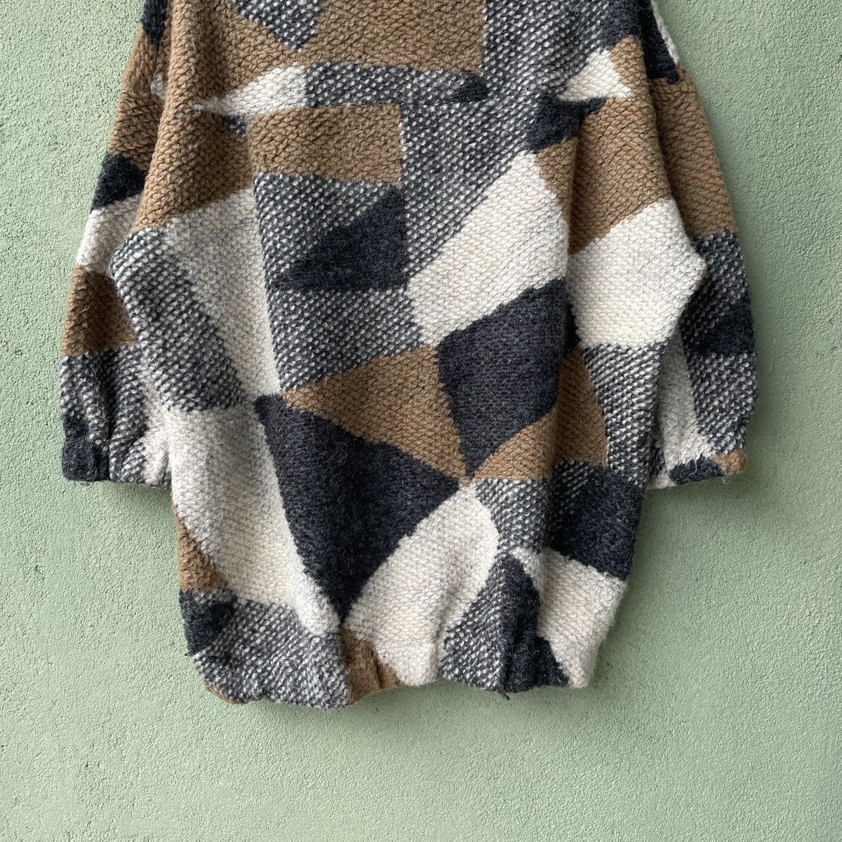 Homespun Knitwear Vintage Vinyl Mohair Shag Shaggy Knitwear Sweater Jumper Size US XL / EU 56 / 4 - 8 Thumbnail