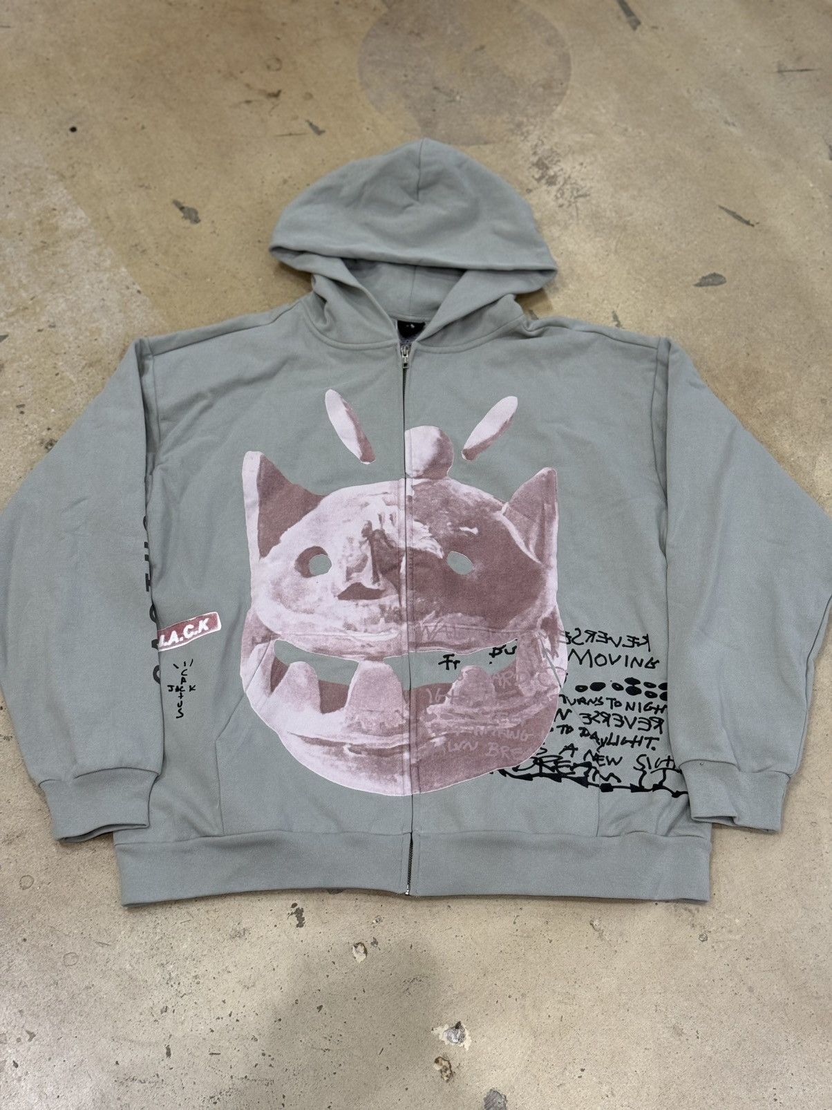 パーカー・フーディ Travis Scott New Sight Zip Up Hoodie Travis Scott Travis Scott “New Sight” Zip Up | Grailed