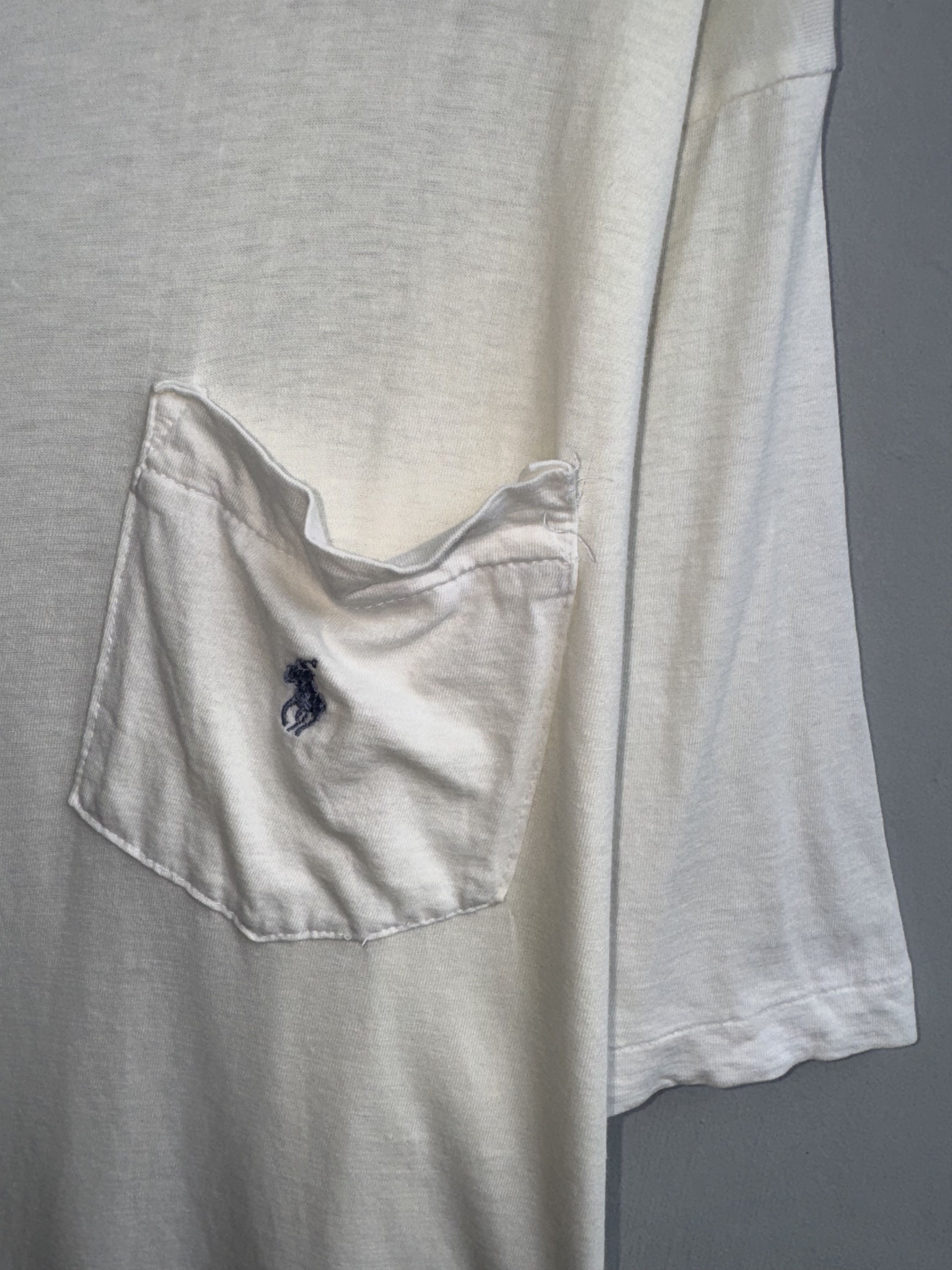 Polo Ralph Lauren × Vintage Polo Ralph Lauren Single Pocket Vintage Shirt Size US L / EU 52-54 / 3 - 3 Thumbnail