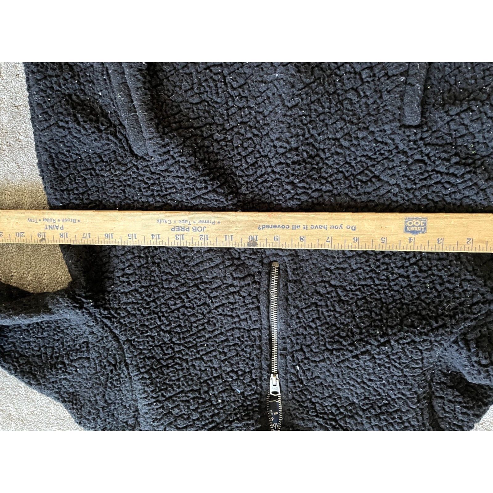 Abercrombie & Fitch Abercrombie & Fitch Black 1/4 Zip Pullover Sherpa Teddy Bear Women’s Sm Sweatshirt Size S / US 4 / IT 40 - 6 Thumbnail