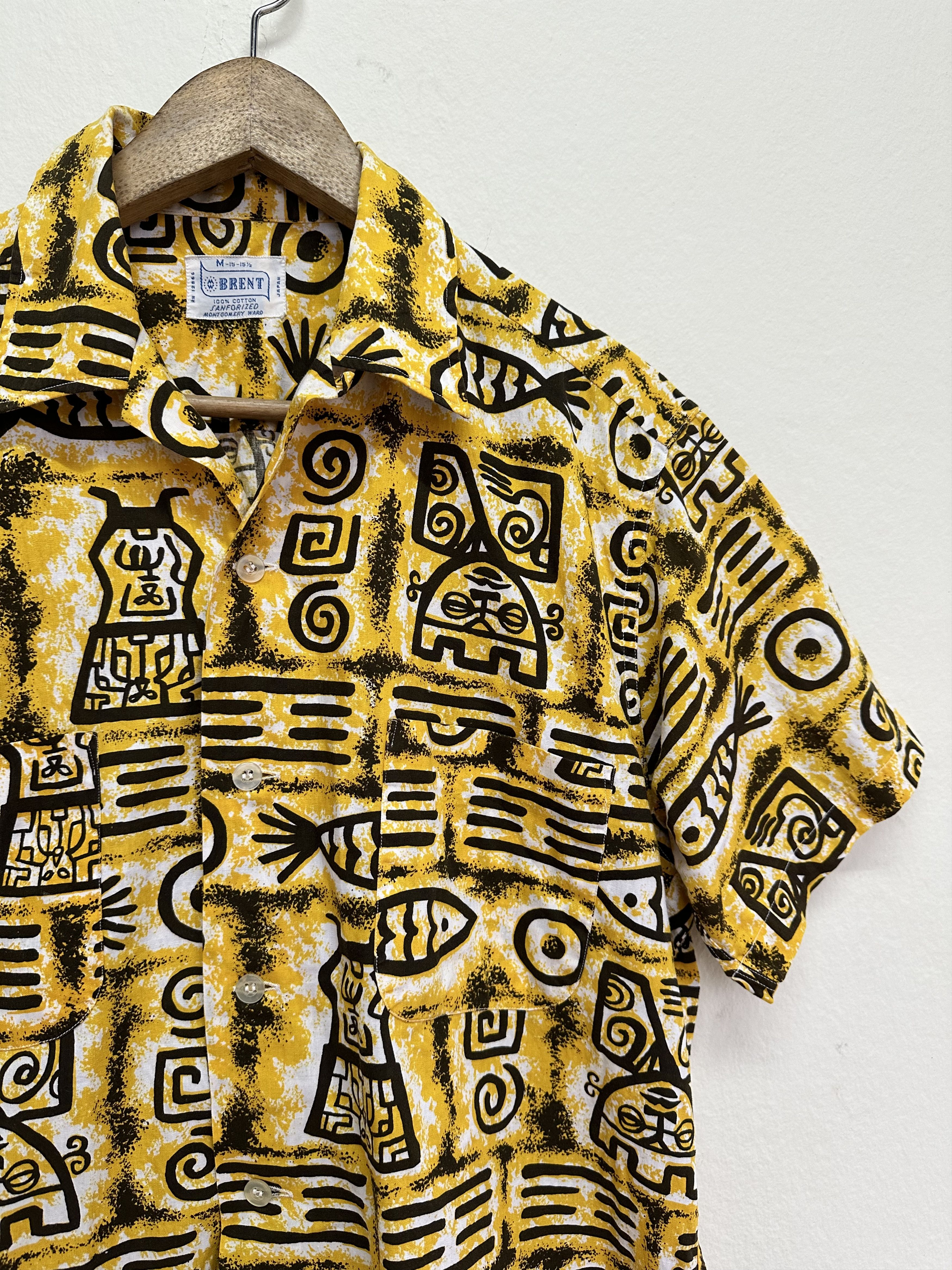 Sun Surf Vintage 60s Montgomery Ward Sanforized Double Pocket Shirt Size US M / EU 48-50 / 2 - 6 Thumbnail