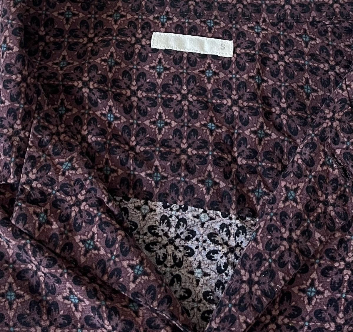 GU GU flowy traditional printed boxy open collar shirt Size US M / EU 48-50 / 2 - 5 Thumbnail