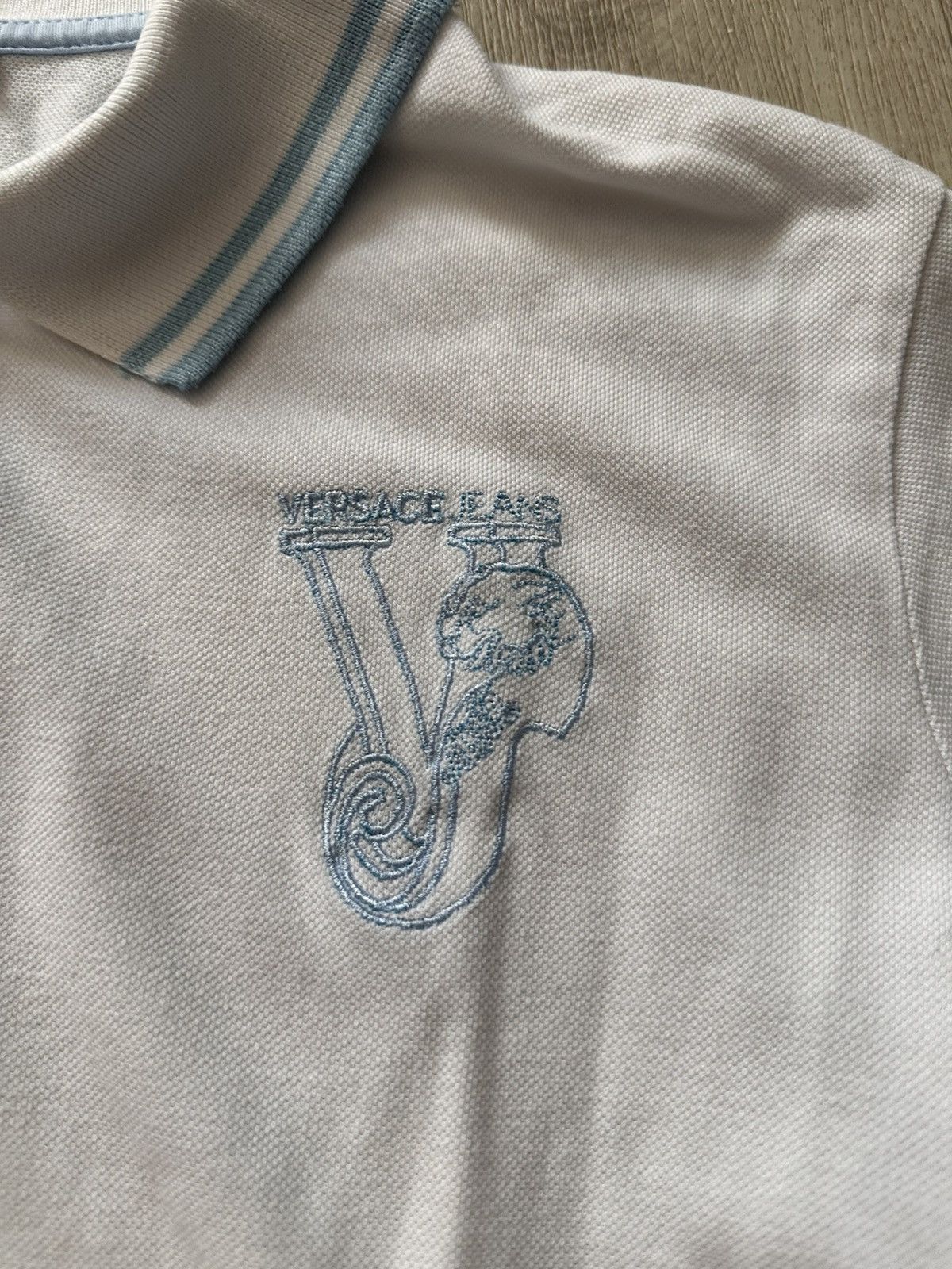 Vintage Versace Jeans Polo Tee Size US M / EU 48-50 / 2 - 3 Thumbnail