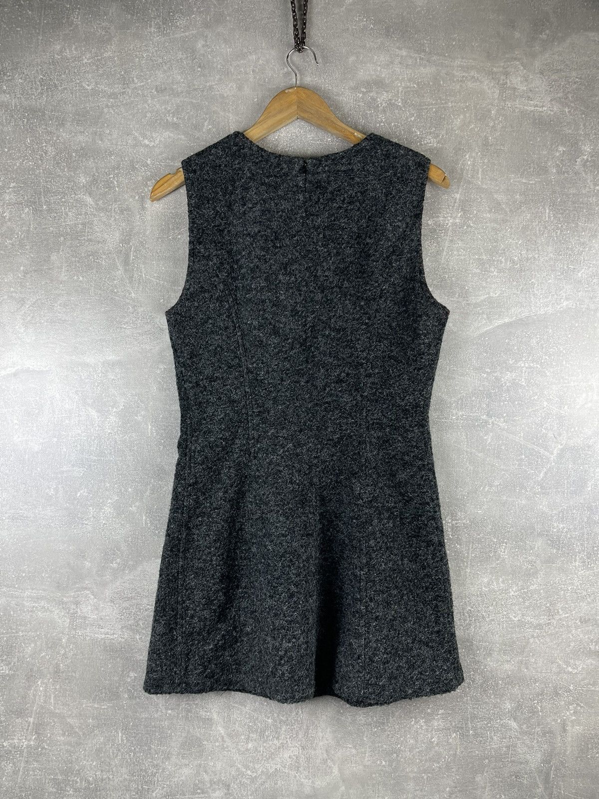 Kenzo Kenzo Jeans Embroidered Wool Blazer Dress Set Early 00s Gray Size L / US 10 / IT 46 - 18 Thumbnail