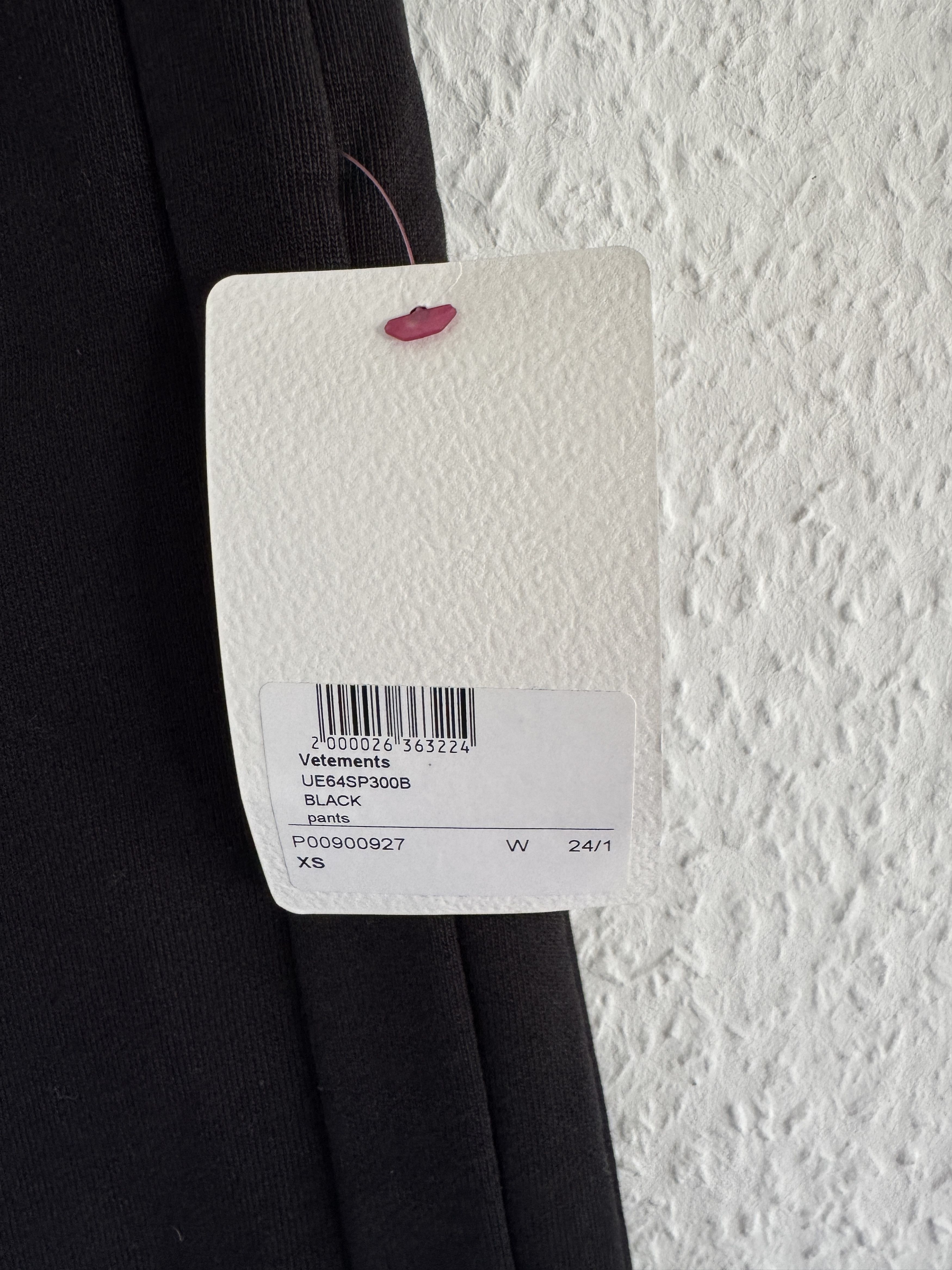 Vetements Wide Leg Panelled Cotton Blend Jersey Sweatpants Size US 30 / EU 46 - 11 Thumbnail
