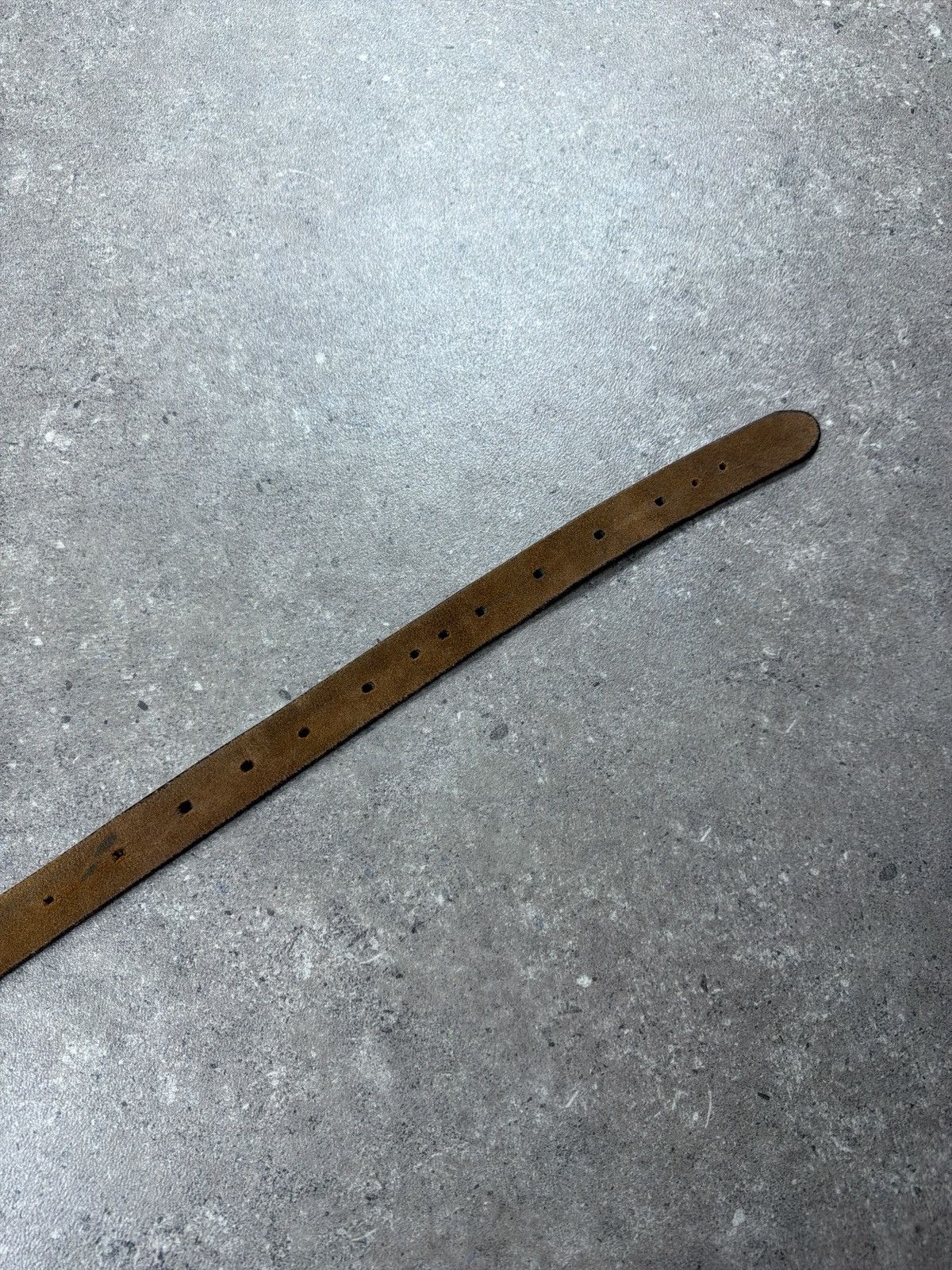 Diesel Vintage Leather Diesel Belt Size ONE SIZE - 7 Thumbnail