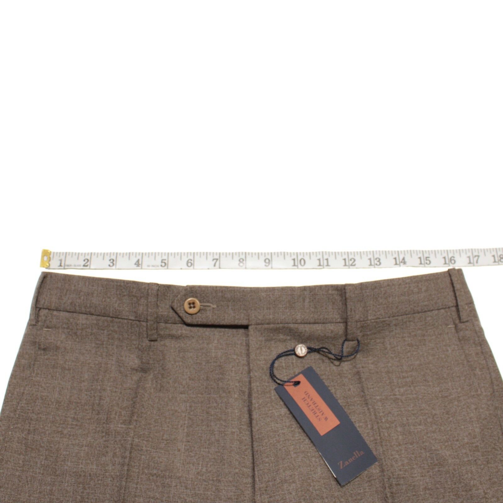 Zanella Zanella New with tags Dress Pants Size 32 US In Brown Size US 32 / EU 48 - 3 Thumbnail