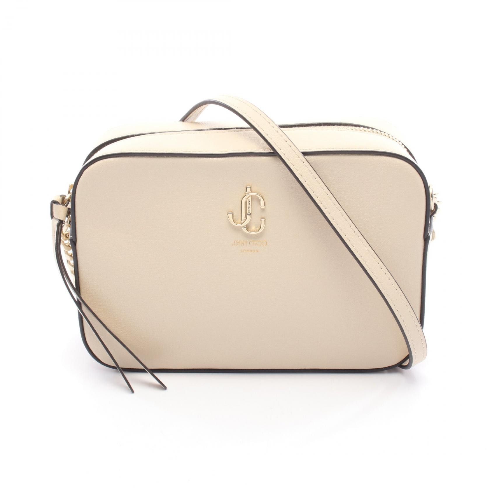 Jimmy Choo Jimmy Choo Jimmy Choo JC CAMERA Leather Shoulder Bag Leather Shoulder Bag DUTY FREE for USA Size ONE SIZE - 1 Thumbnail
