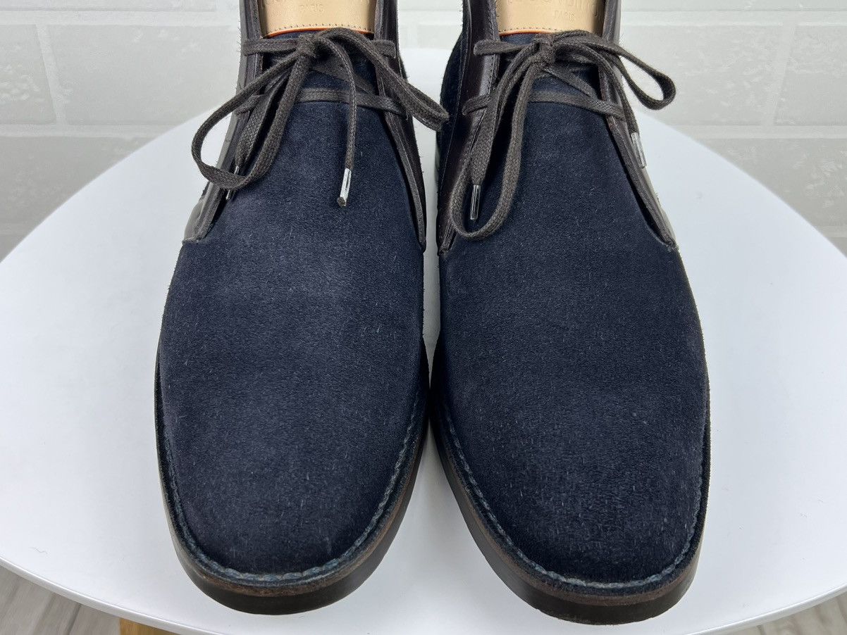 Louis Vuitton LOUIS VUITTON Boots Chukka Suede Leather Lace Up Shoes Logo Size US 8.5 / EU 41-42 - 8 Thumbnail