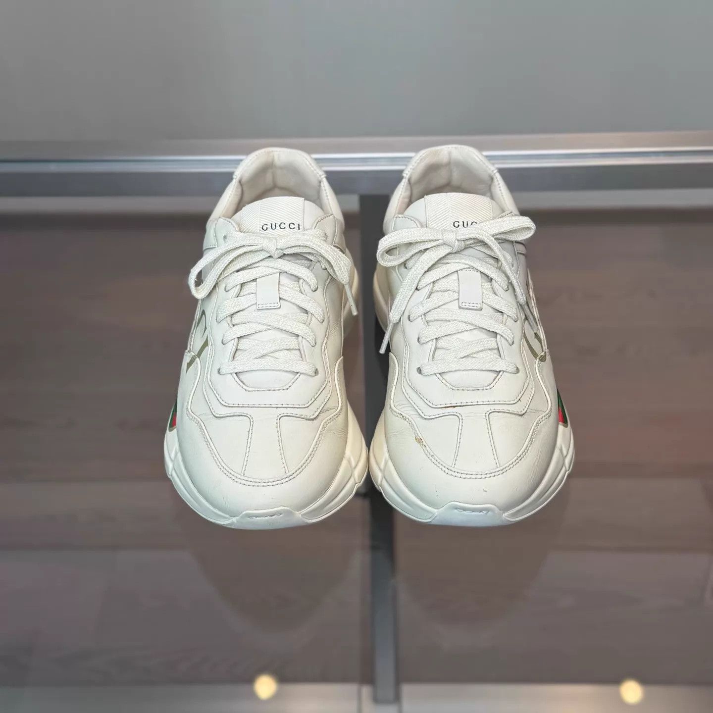 Gucci Gucci Logo Dad Shoes 37 98 Size US 6.5 / IT 36.5 - 2 Thumbnail