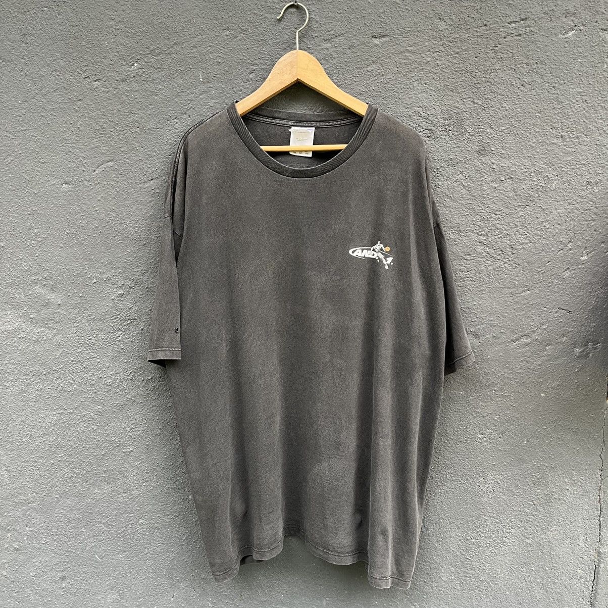 Vintage Thrashed Faded Vintage And 1 Basketball Tee Size US XXL / EU 58 / 5 - 3 Thumbnail