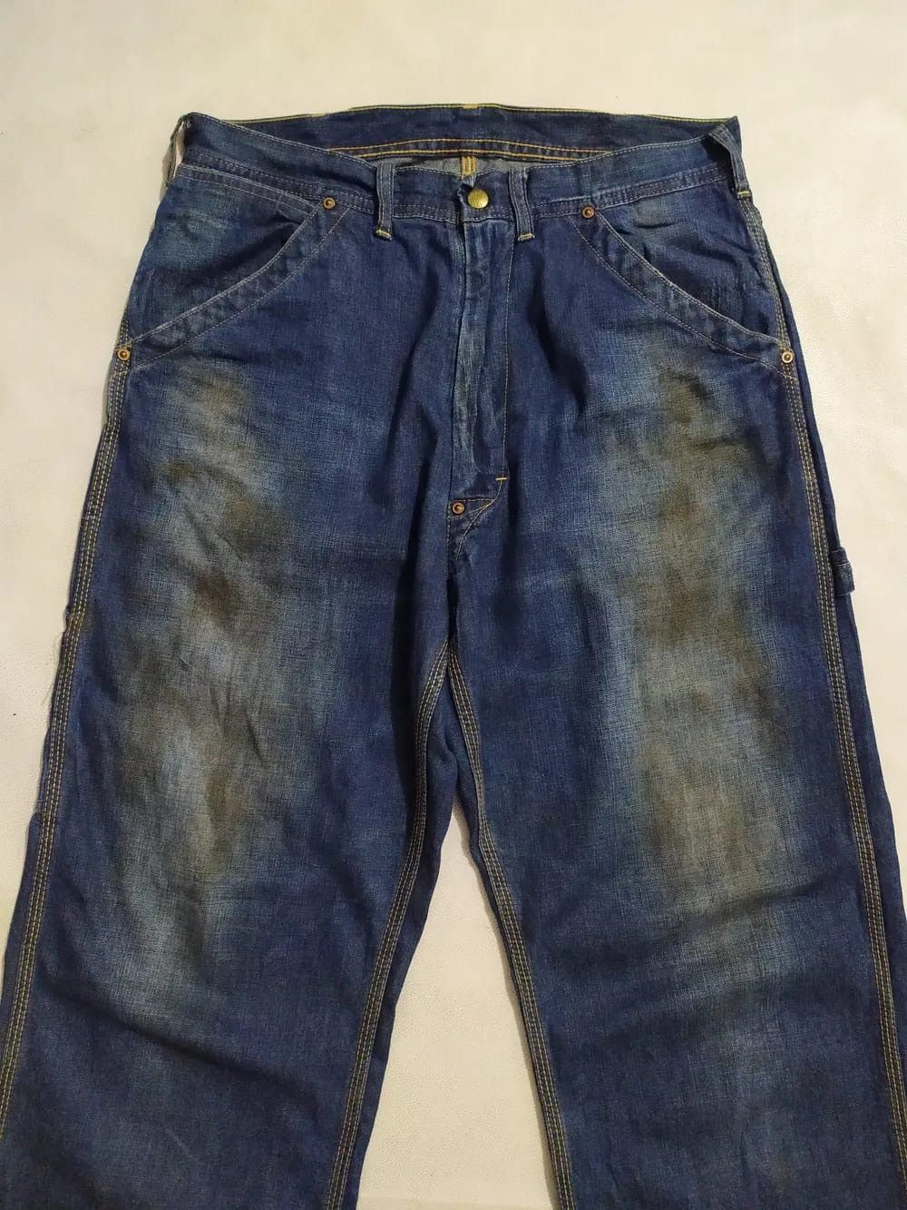 Bape Bape Trashed Carpenter Denim Size US 31 - 6 Thumbnail