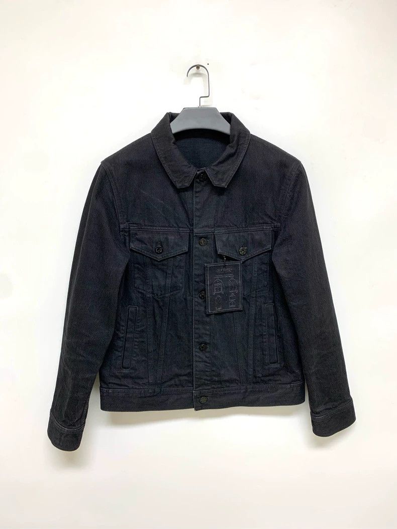 Louis Vuitton Louis Vuitton Black DNA Denim Jacket Size US M / EU 48-50 / 2 - 1 Thumbnail