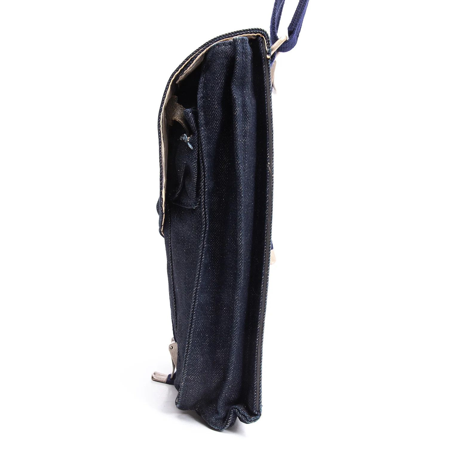 Junya Watanabe Indigo Mini Shoulder Bag with Numbering Denim Design Size ONE SIZE - 4 Thumbnail