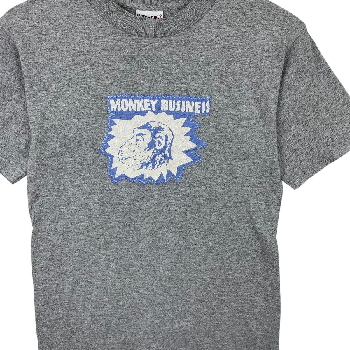 Vintage Vintage TEN STRIKE MONKEY BUSINESS Patchwork Tee Shirt Top Size US S / EU 44-46 / 1 - 3 Thumbnail