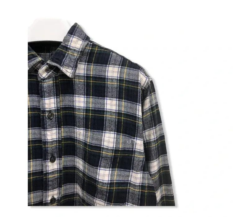 Vintage Vintage Villand Checked Plaid Tartan Flannel Shirt 👕 Size US M / EU 48-50 / 2 - 2 Thumbnail