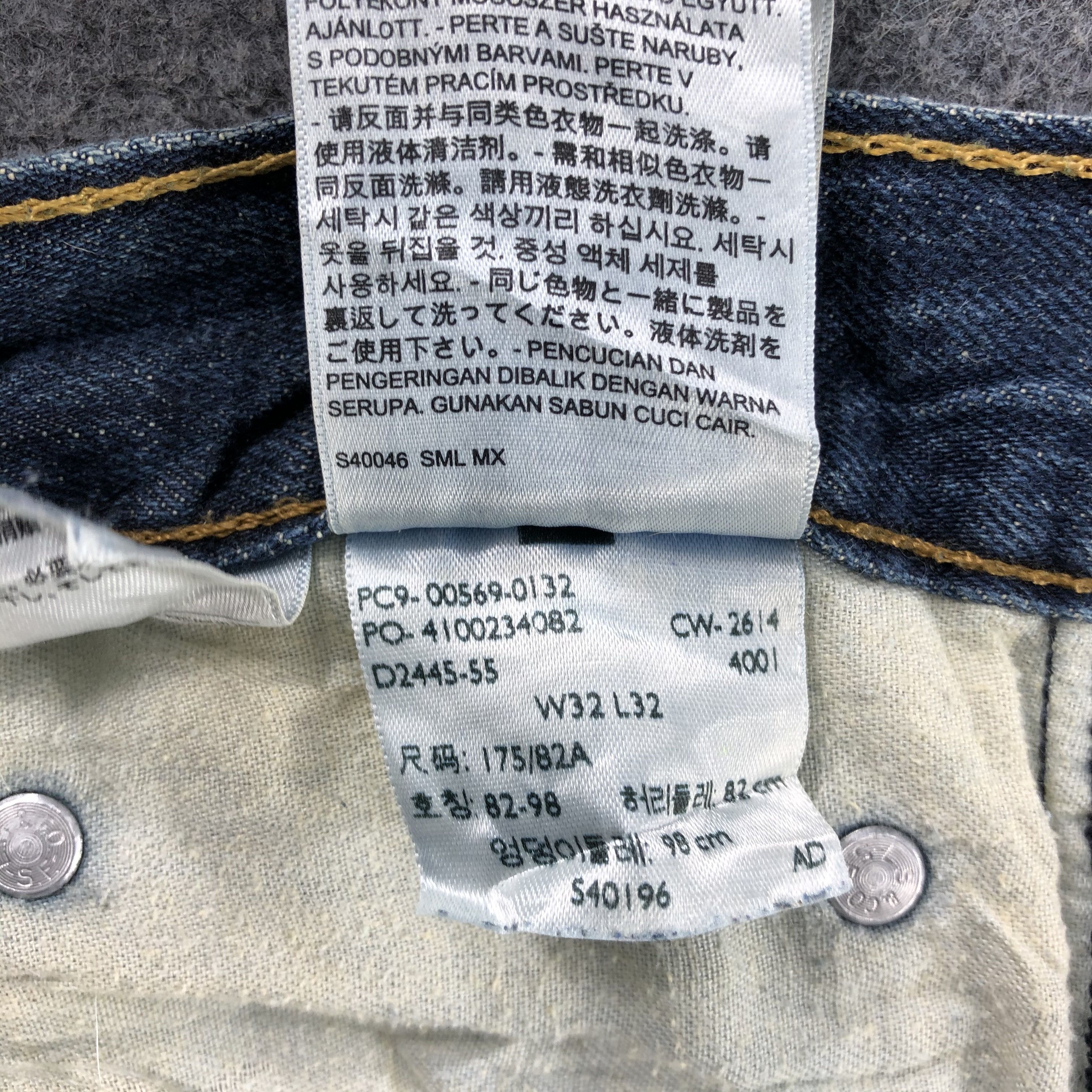 Levi's Vintage Blue Wash Levis 569 Jeans-J2288 Size US 36 / EU 52 - 13 Thumbnail