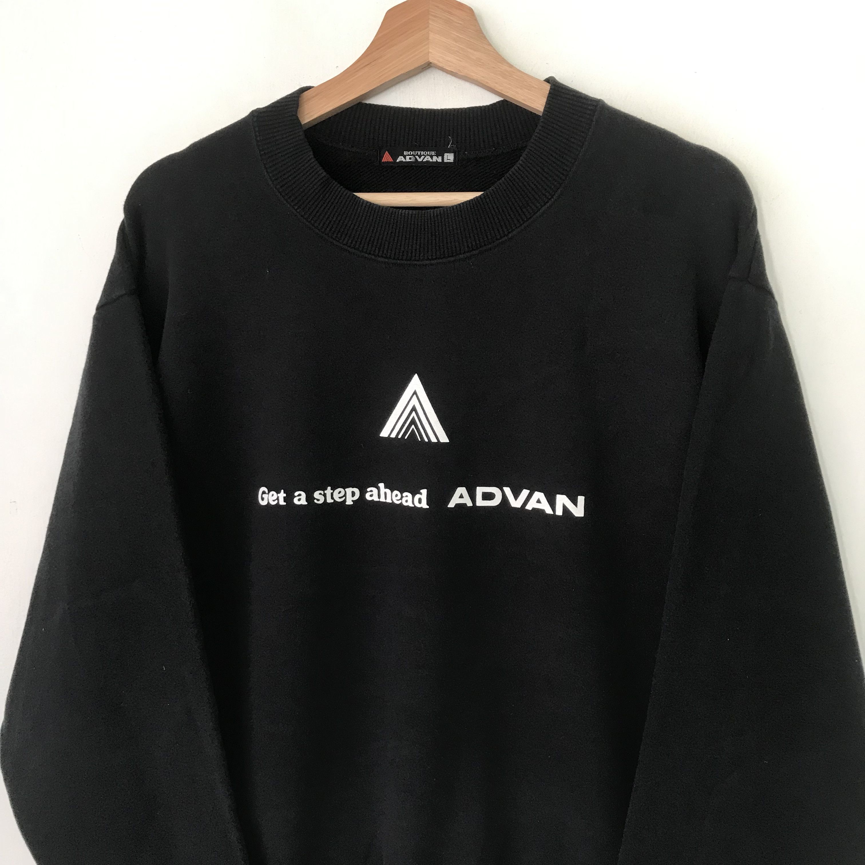 Vintage vintage black sweatshirt - 433 Size US L / EU 52-54 / 3 - 3 Thumbnail