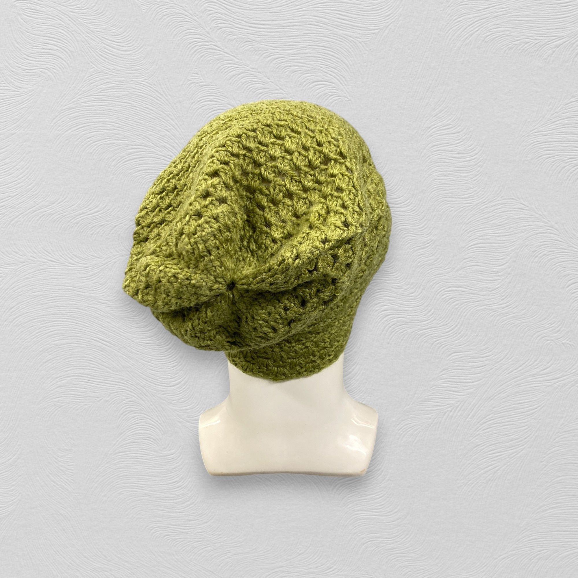 Japanese Brand Vintage Knitted Slouchy Beanie Hats -BN903 Size ONE SIZE - 3 Thumbnail