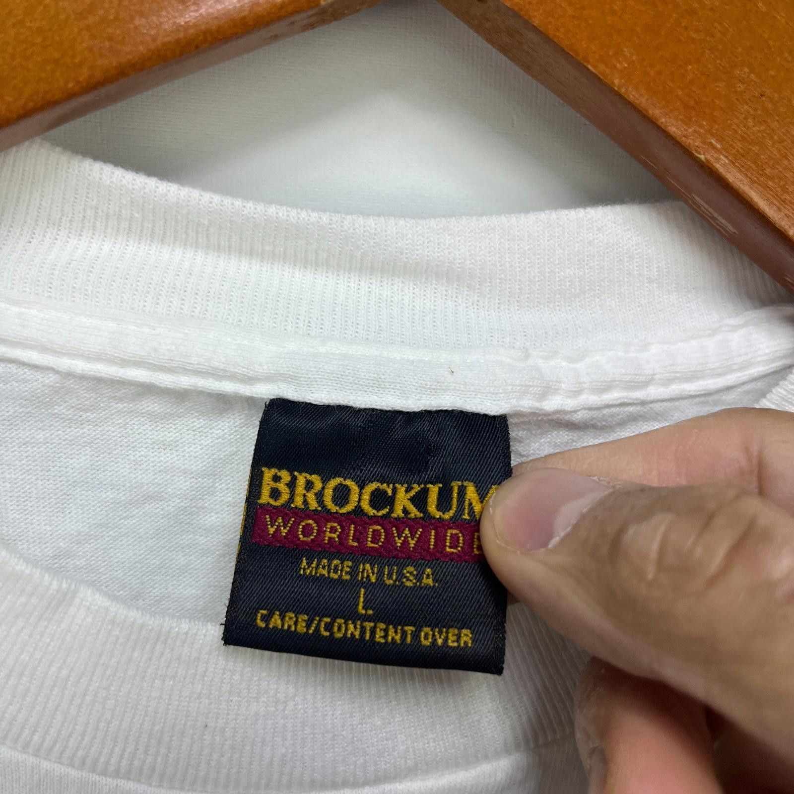 Brockum Vintage 1994 Phil Collins Brockum Tour T Shirt Large Concert Size US L / EU 52-54 / 3 - 4 Thumbnail