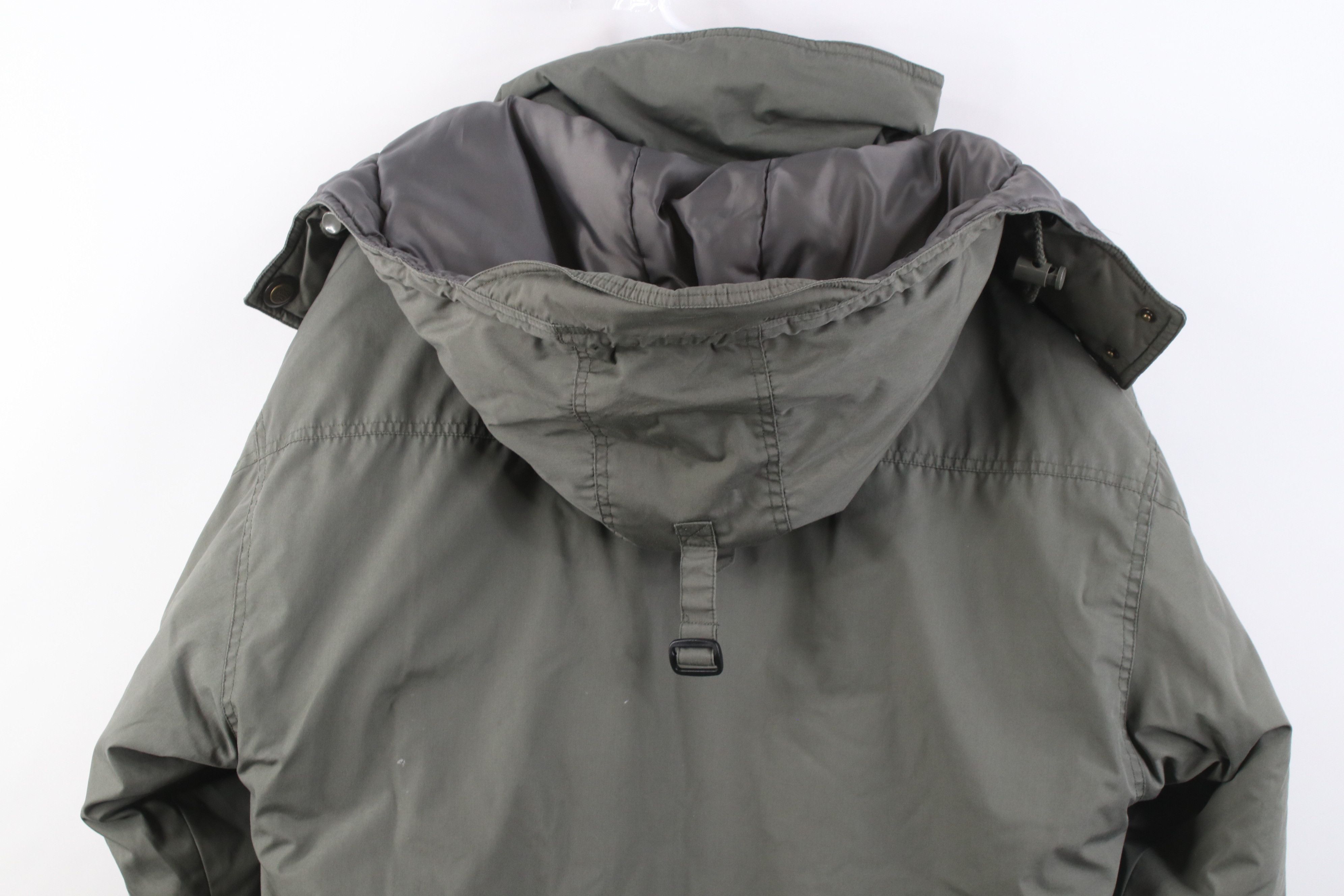 Vintage Vintage 90s Streetwear Hooded Puffer Parka Jacket Green Size US M / EU 48-50 / 2 - 15 Thumbnail