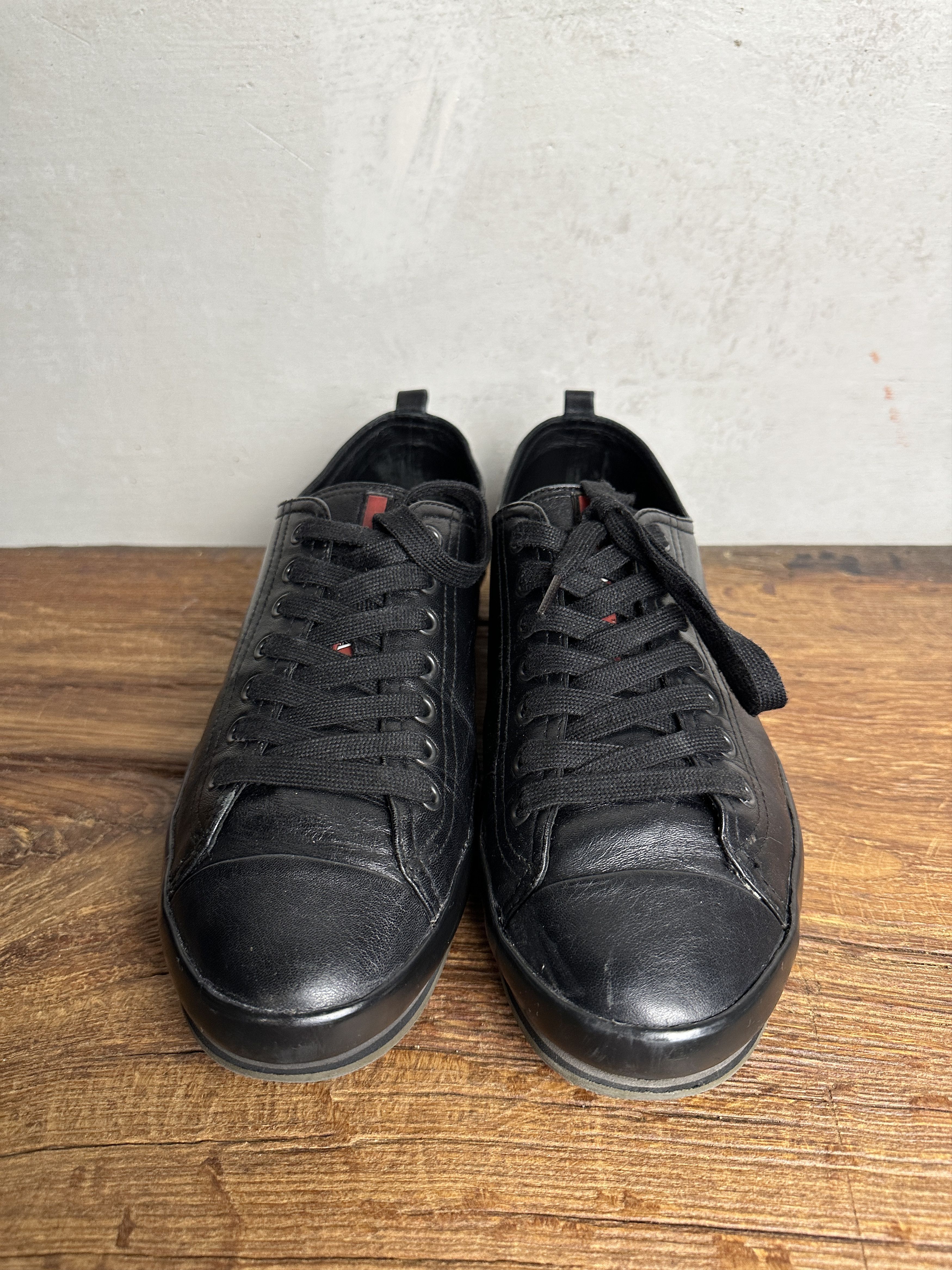 Prada Prada Scamosciato Aviator Black Sneakers Size US 9.5 / EU 42-43 - 4 Thumbnail