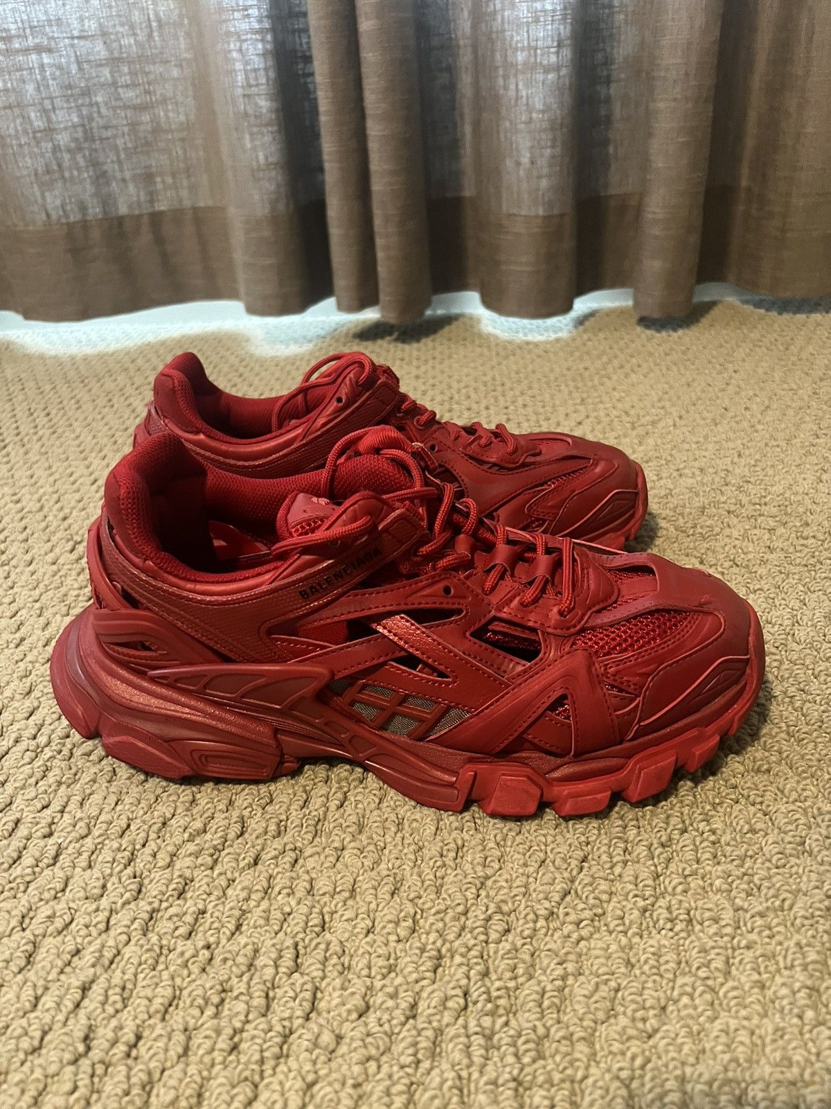 Balenciaga Balenciaga Track 2 Red Size US 9 / EU 42 - 4 Thumbnail