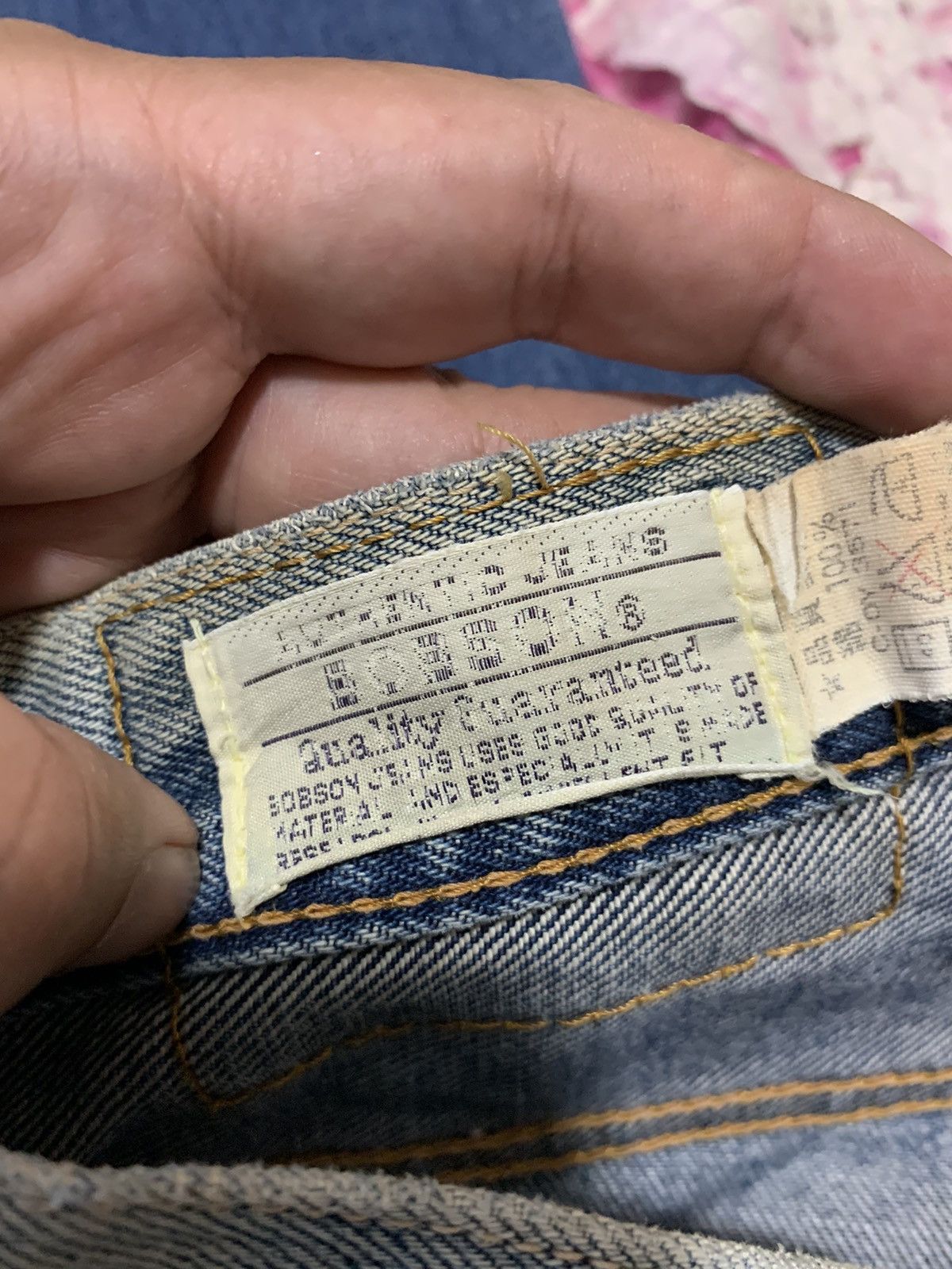 Japanese Brand Vintage Bobson Japan Faded denim jeans Size US 30 / EU 46 - 16 Thumbnail