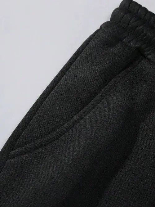 Designer × Japanese Brand Black Graffiti Baggy sweatpants Goth Opium Size US 34 / EU 50 - 2 Thumbnail