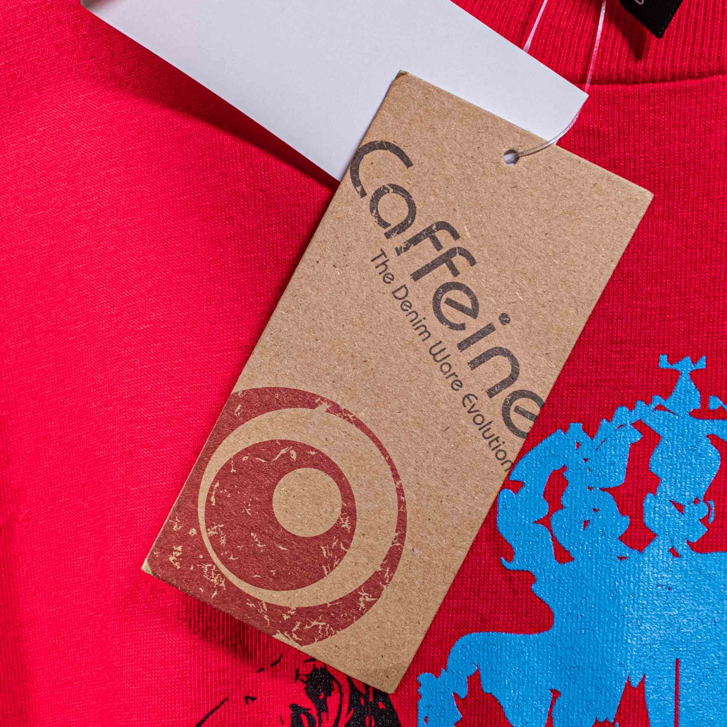 Vintage Caffeine Culture Rave Techno T-Shirt XL Y2K Skate EDM Size US XL / EU 56 / 4 - 7 Thumbnail