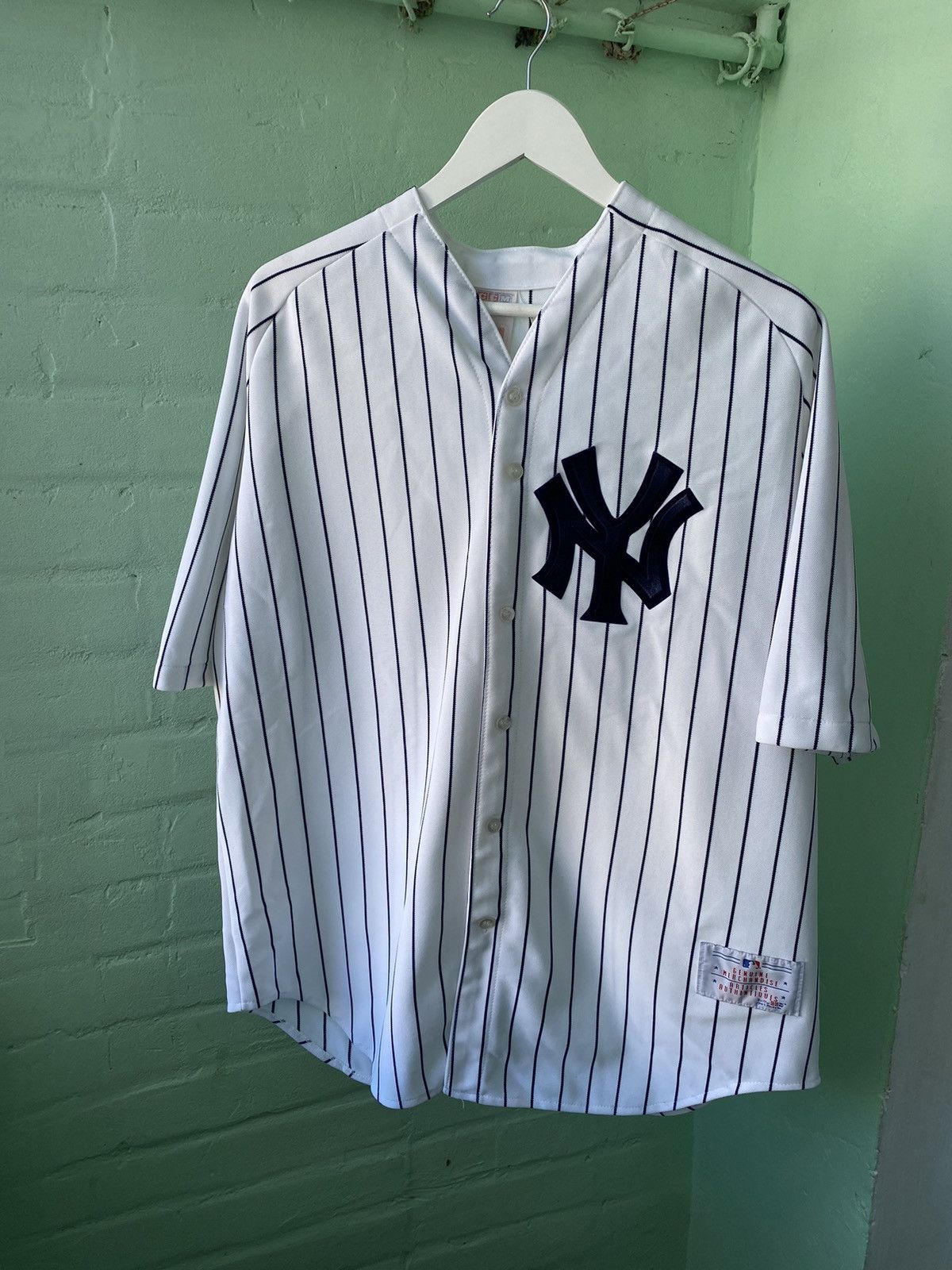 Vintage New York Yankees Majestic Jersey Size L Size US L / EU 52-54 / 3 - 1 Thumbnail