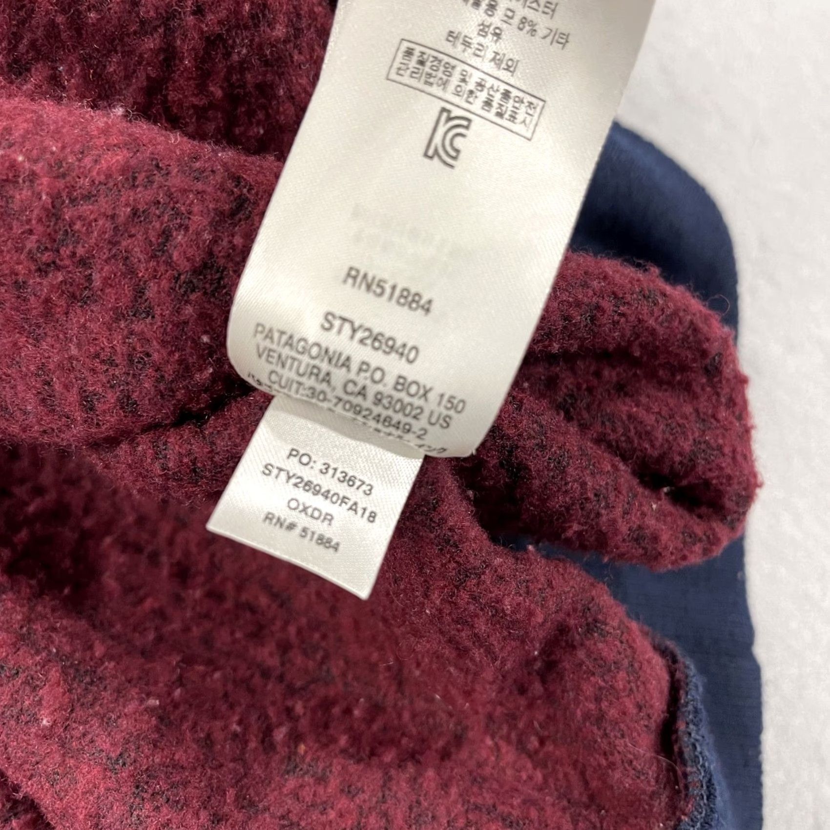 Patagonia Patagonia Jacket Mens XL Blue Red Woolyester 1/4 Zip Fleece Pullover Outdoor Bomber Jacket Mens XL Blue Red Woolyester 1/4 Zip Fleece Pullover Size US XL / EU 56 / 4 - 7 Thumbnail