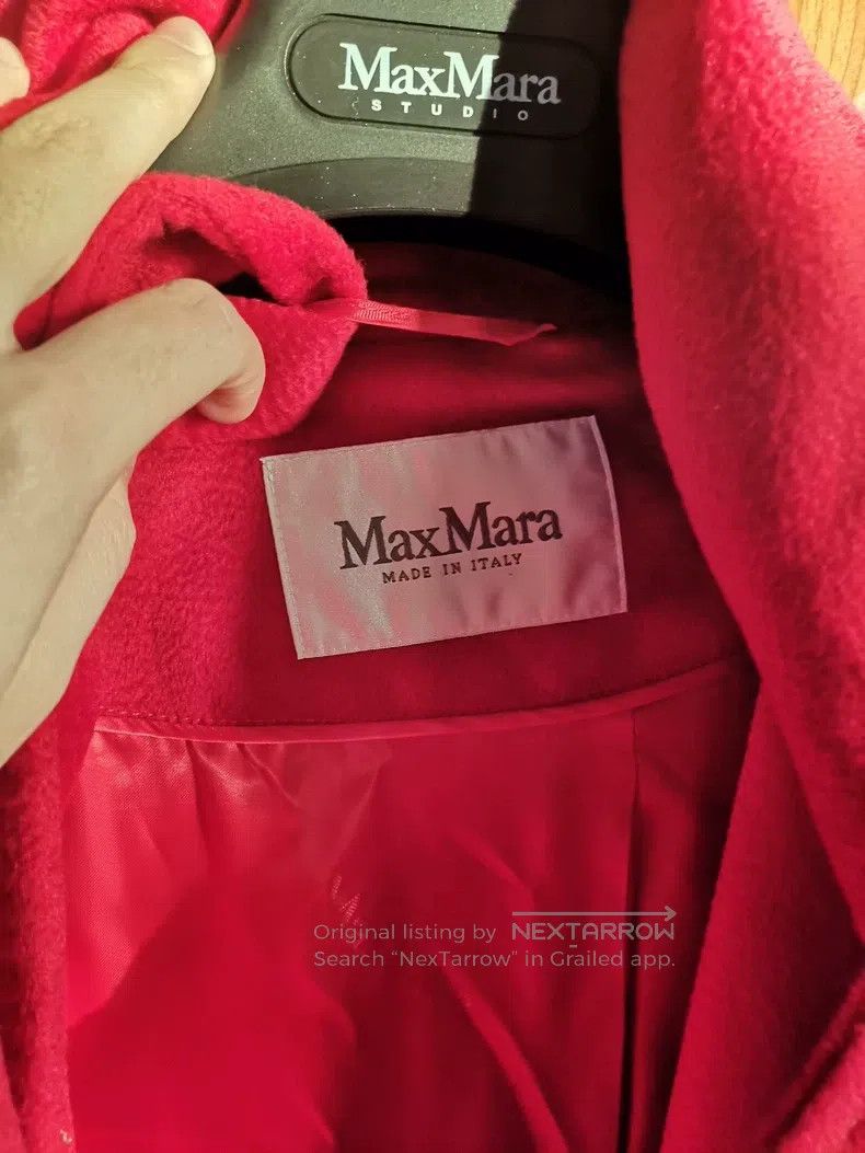 Other Max Mara Red Cashmere Coat Size XS / US 0-2 / IT 36-38 - 2 Thumbnail
