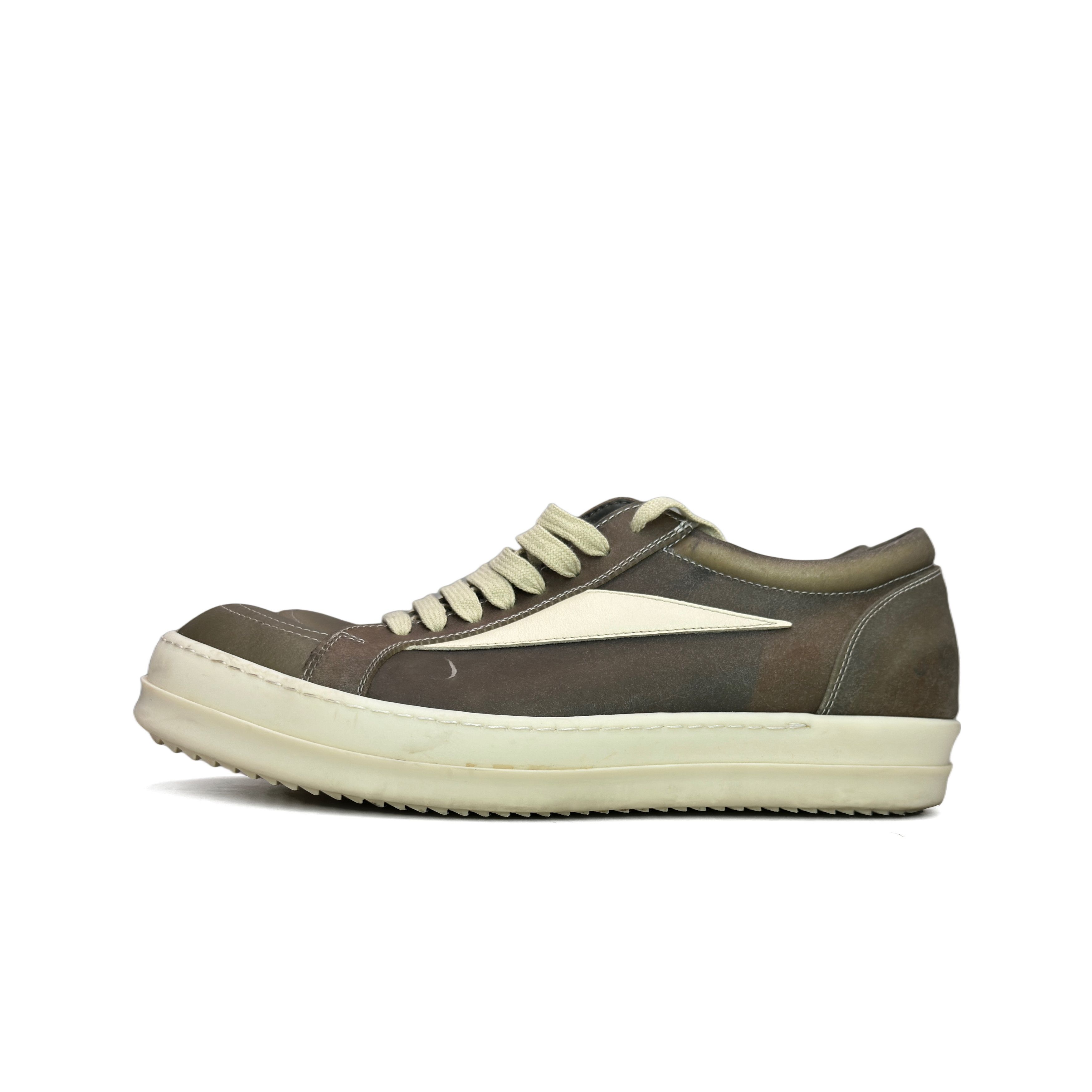 Rick Owens Rick Owens Gray Low-Top Sneakers US 10 Size US 10 / EU 43 - 1 Thumbnail