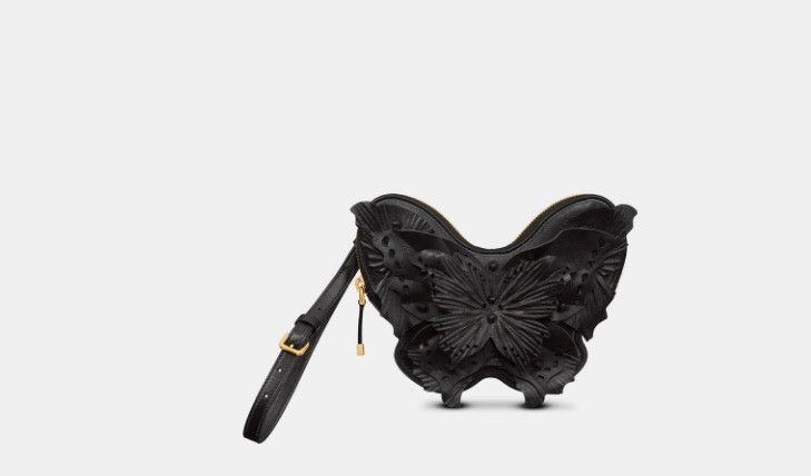 Dior o1w1db10425 S5183U Size: OS / Butterfly Pouch in Black Size ONE SIZE - 2 Thumbnail
