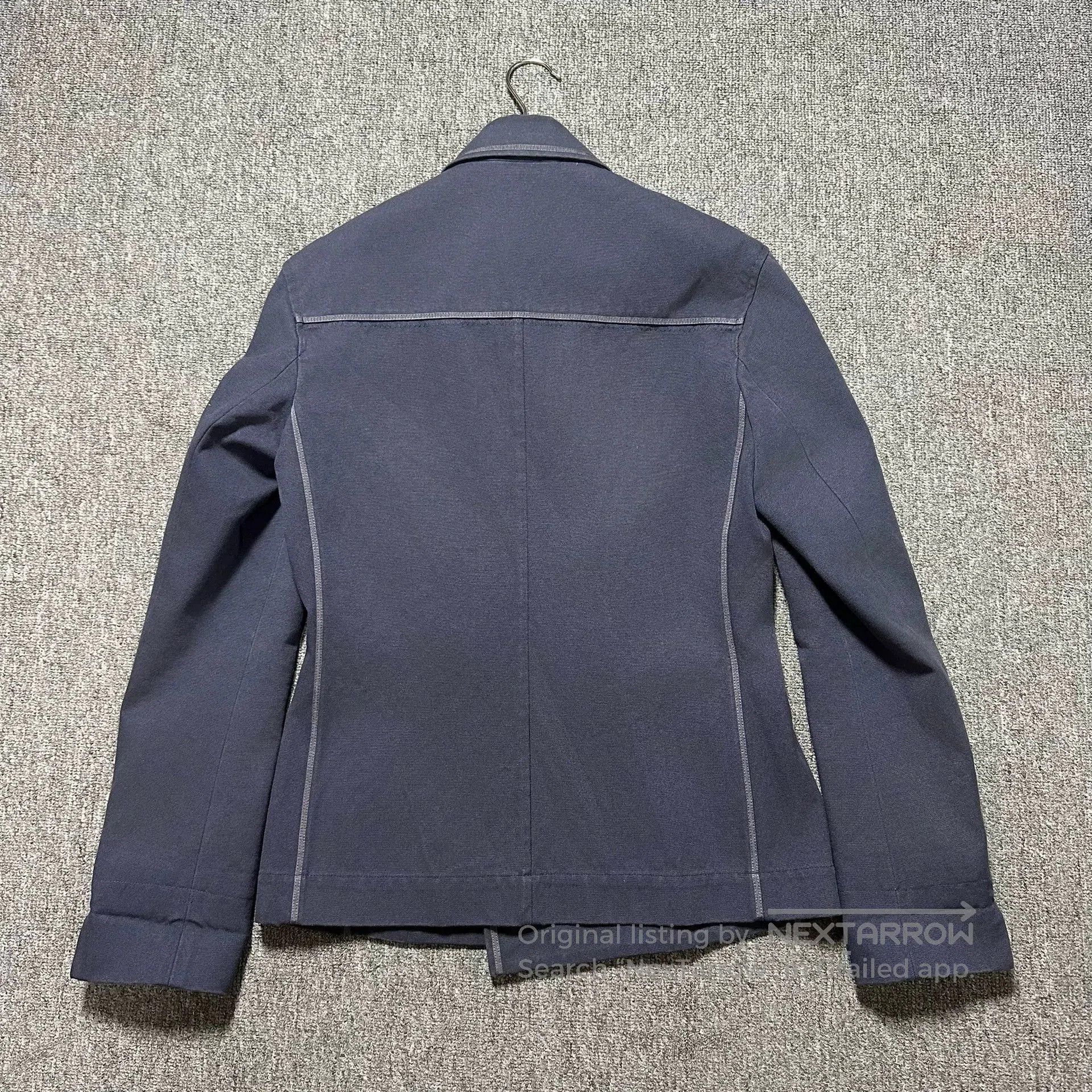 Dior Dior Navy Blue Suit Jacket with Tie. Size US M / EU 48-50 / 2 - 3 Thumbnail