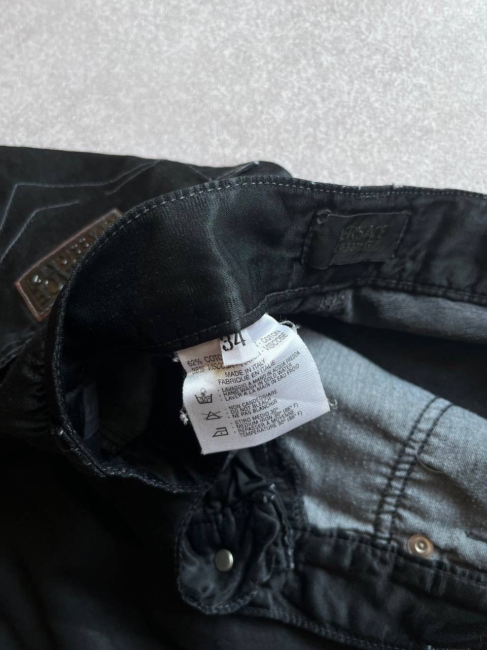 Versace Vintage Versace Silk Baggy Pants Y2K 34 + Dolce Embroidery Size US 34 / EU 50 - 15 Thumbnail