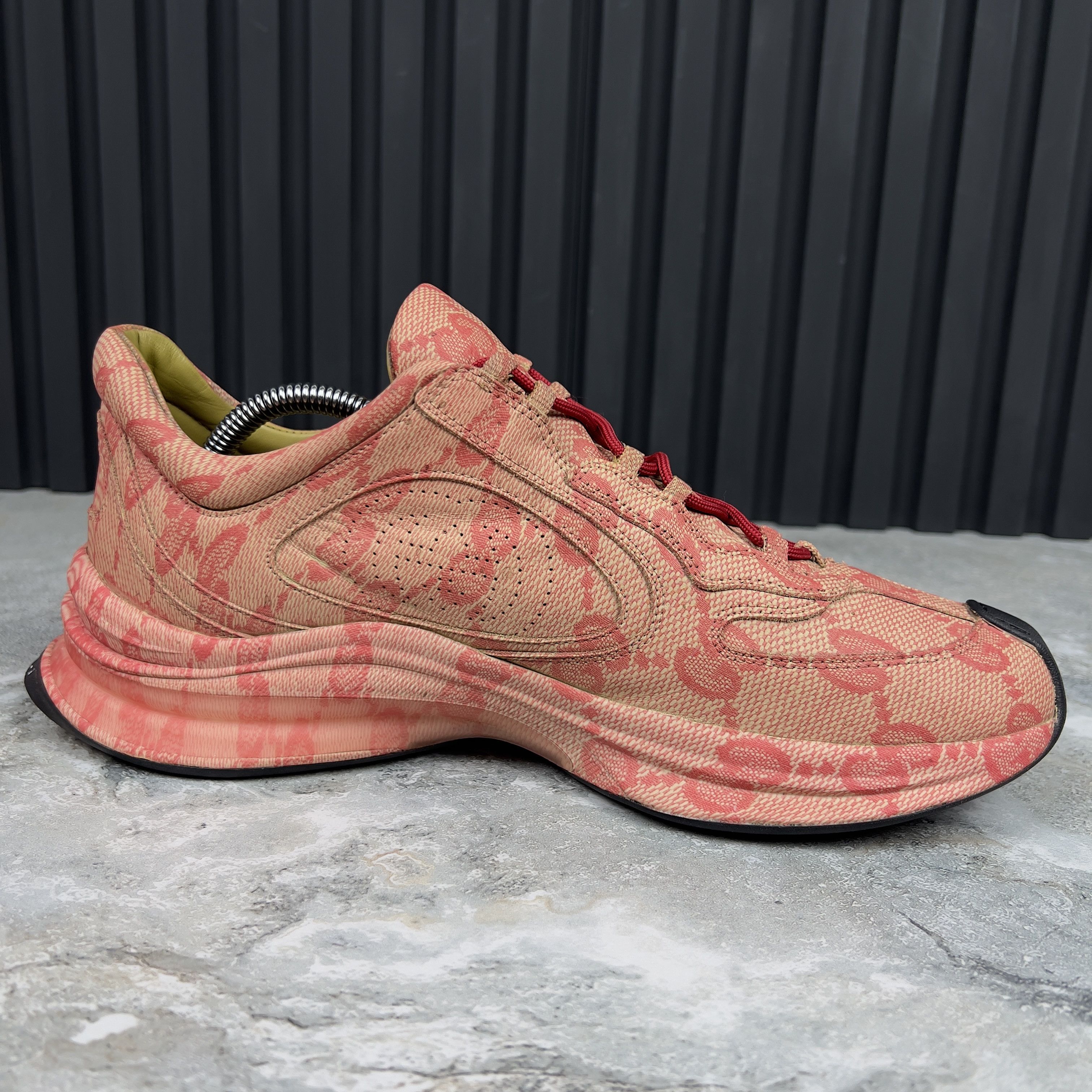 Gucci Gucci Run GG Supreme Monogram Trainers Sneakers Leather Size US 10 / EU 43 - 8 Thumbnail