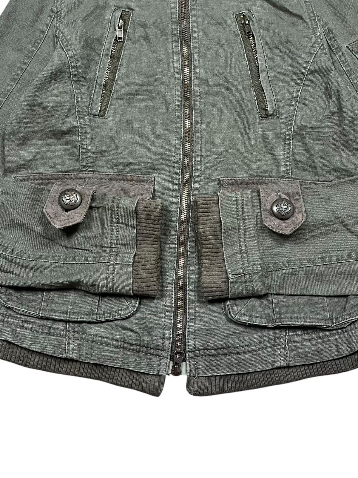 Japanese Brand Bono Jacket Military Troop Back Number Size US S / EU 44-46 / 1 - 5 Thumbnail