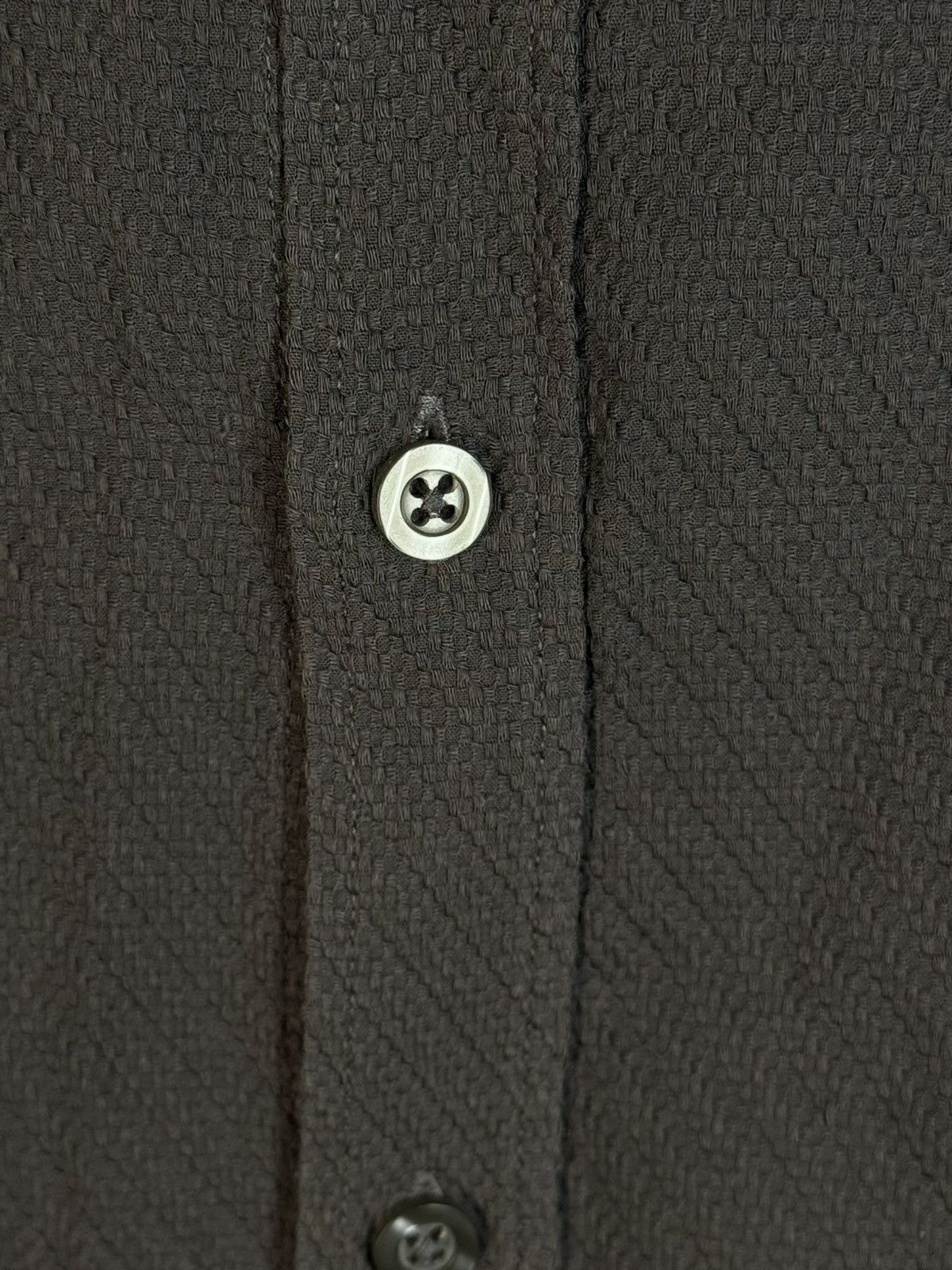 Yves Saint Laurent Carbon YSL Shirt Dark Grey Size US L / EU 52-54 / 3 - 12 Thumbnail