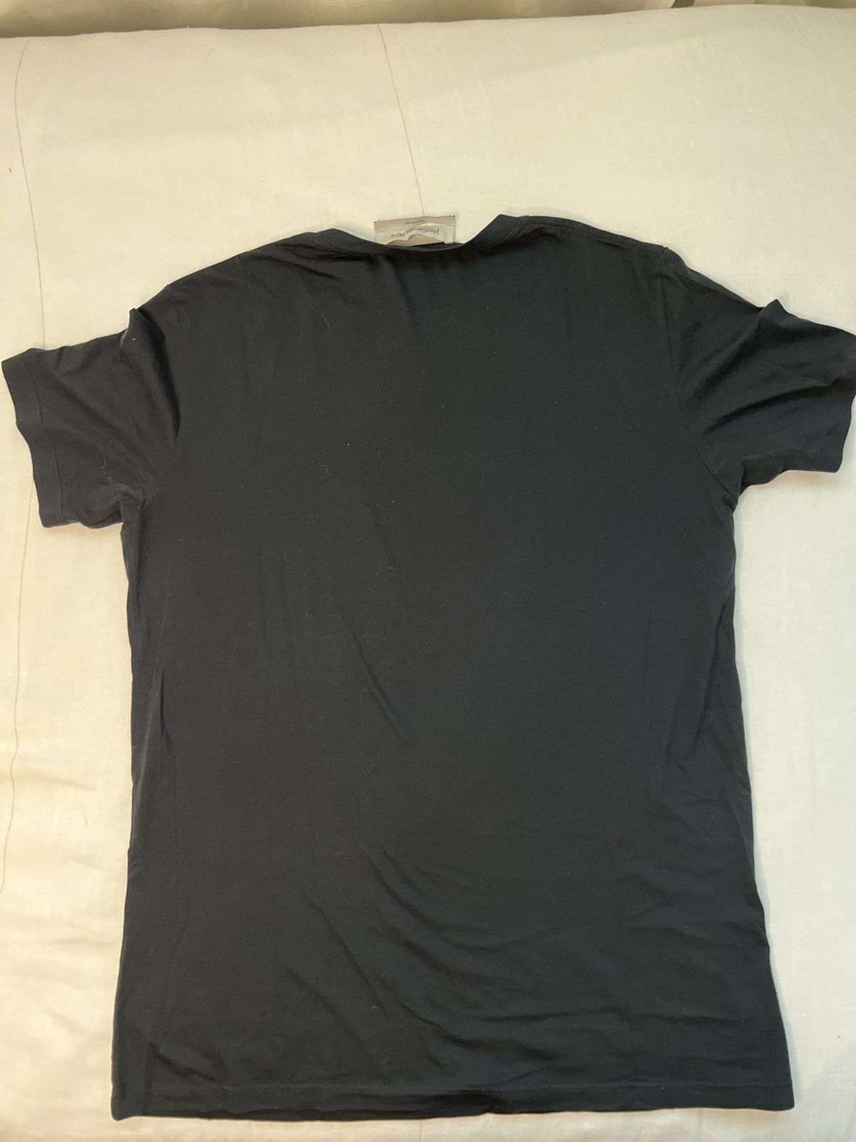 Yves Saint Laurent YSL Black tee Size US M / EU 48-50 / 2 - 3 Thumbnail