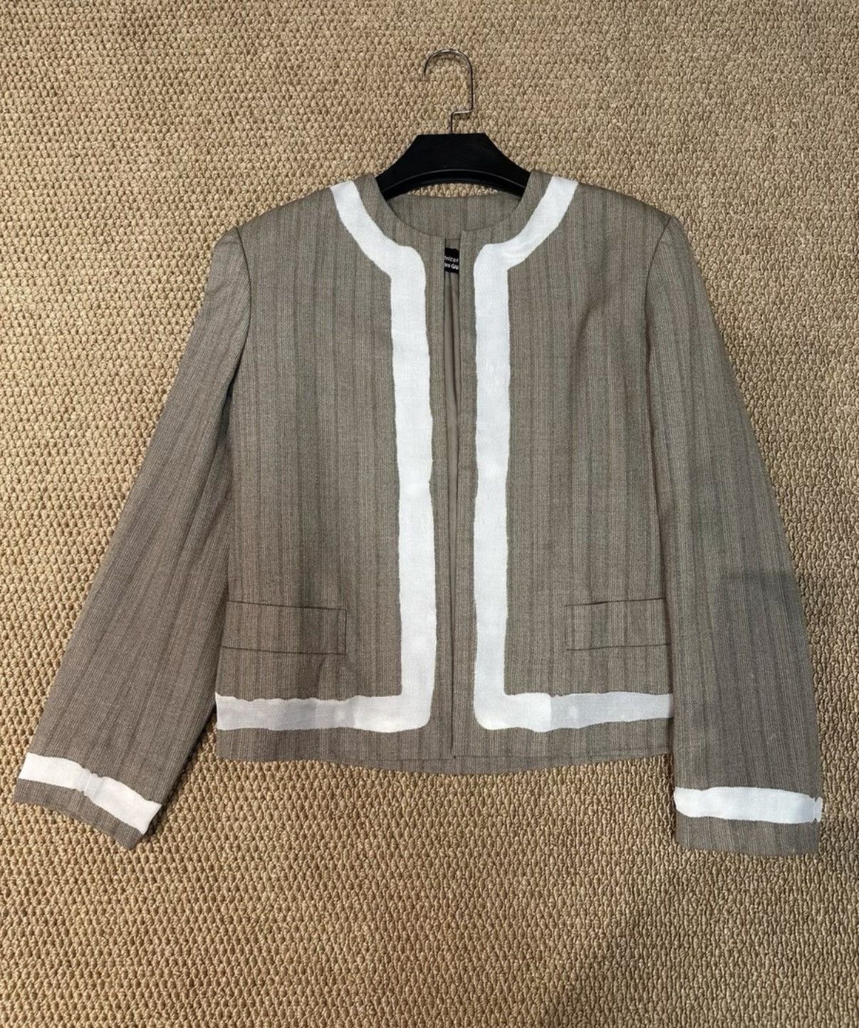 Comme des Garcons Comme des Garçons Collarless Jacket K23 Size S / US 4 / IT 40 - 1 Thumbnail