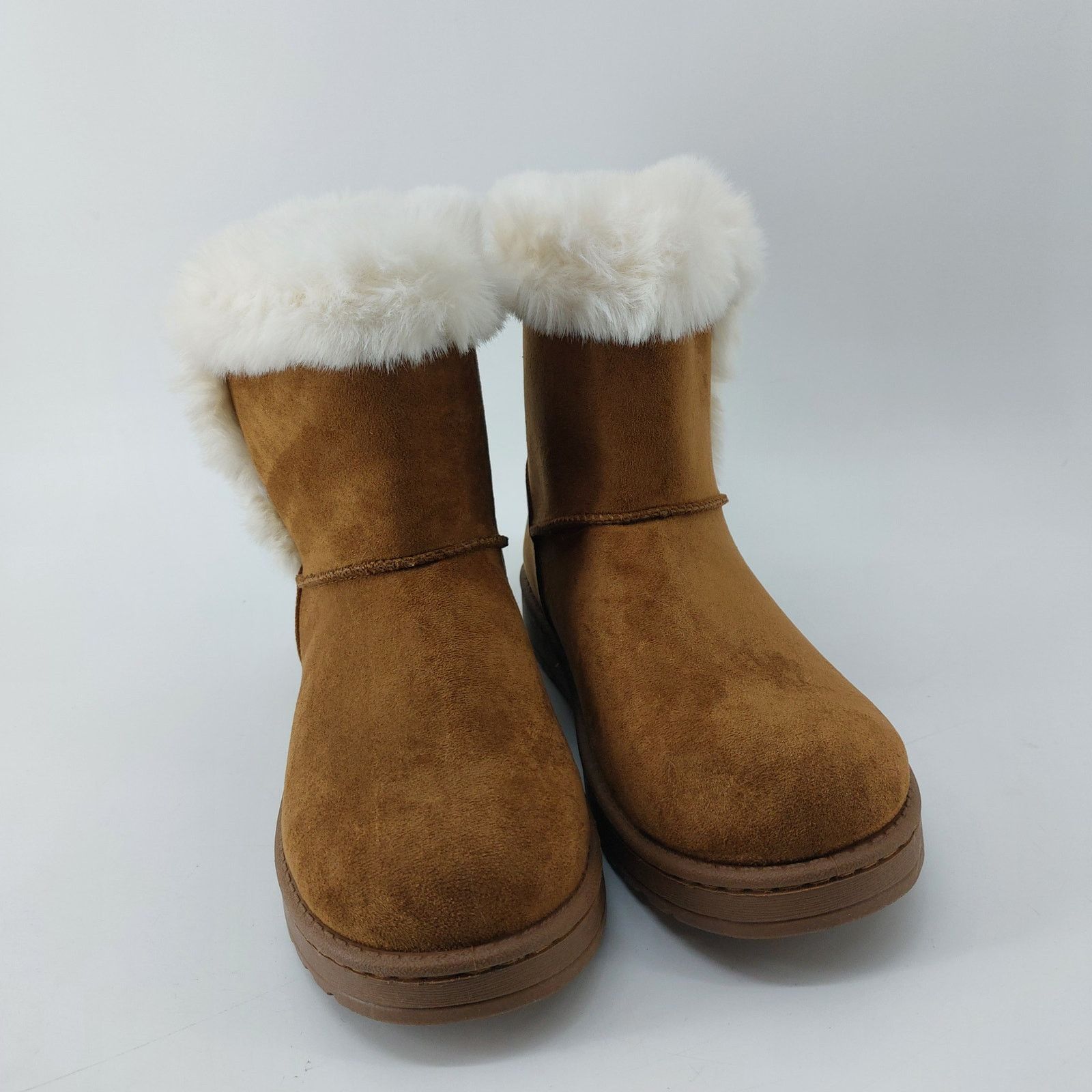 Other SO Womens Size 8 Abigail Women's Boots Faux-Fur Winter Brown Size US 8 / IT 38 - 8 Thumbnail