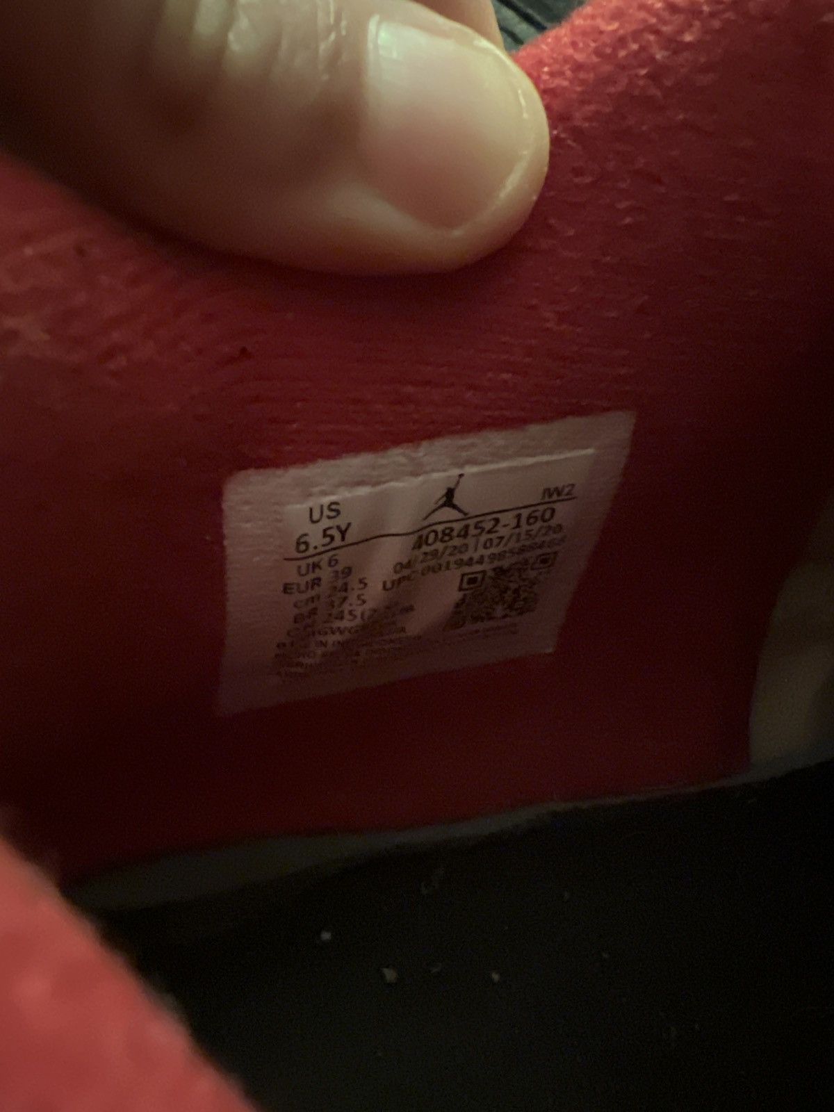 Jordan Brand fire red jordan 4s Size US 6.5 / EU 39-40 - 6 Thumbnail